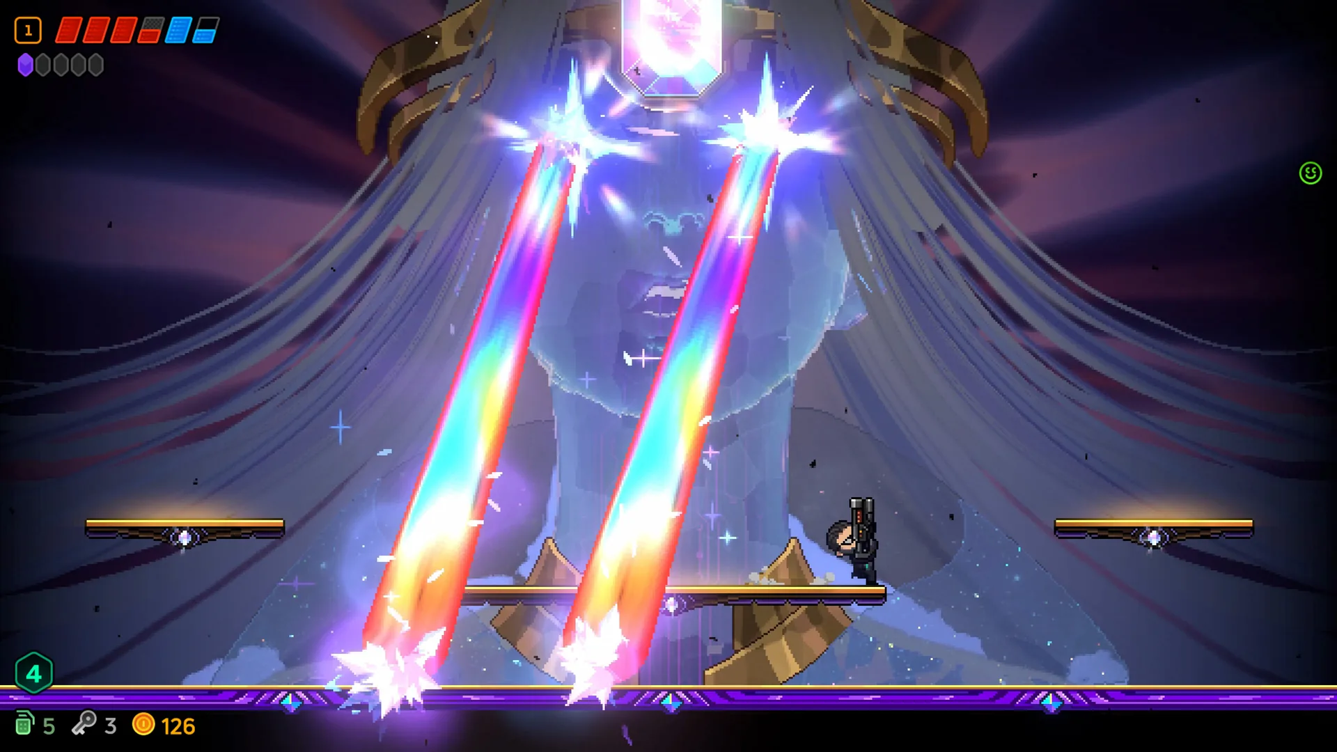 Neon Abyss 2, items stacking up