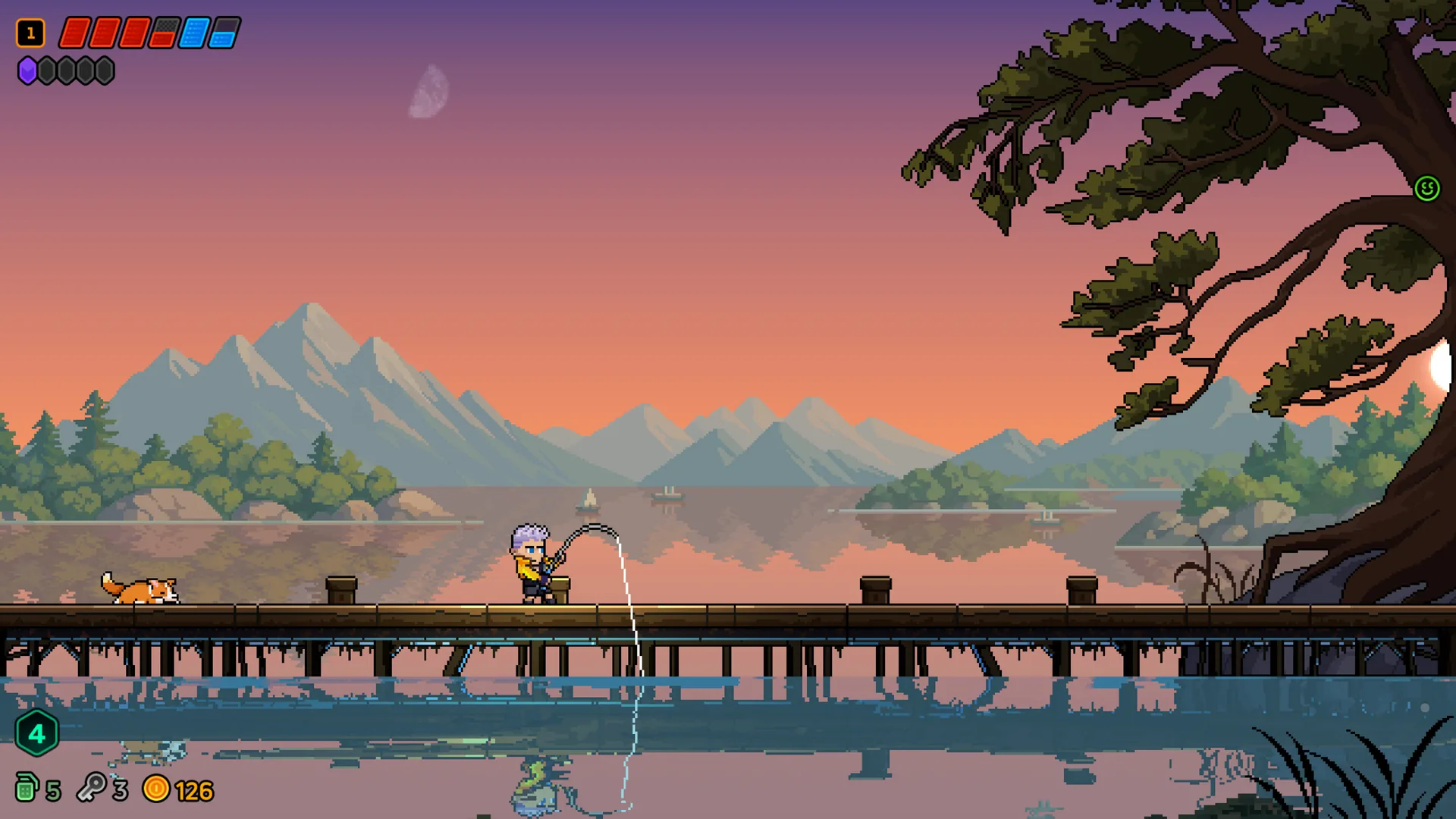 Neon Abyss 2, a boss