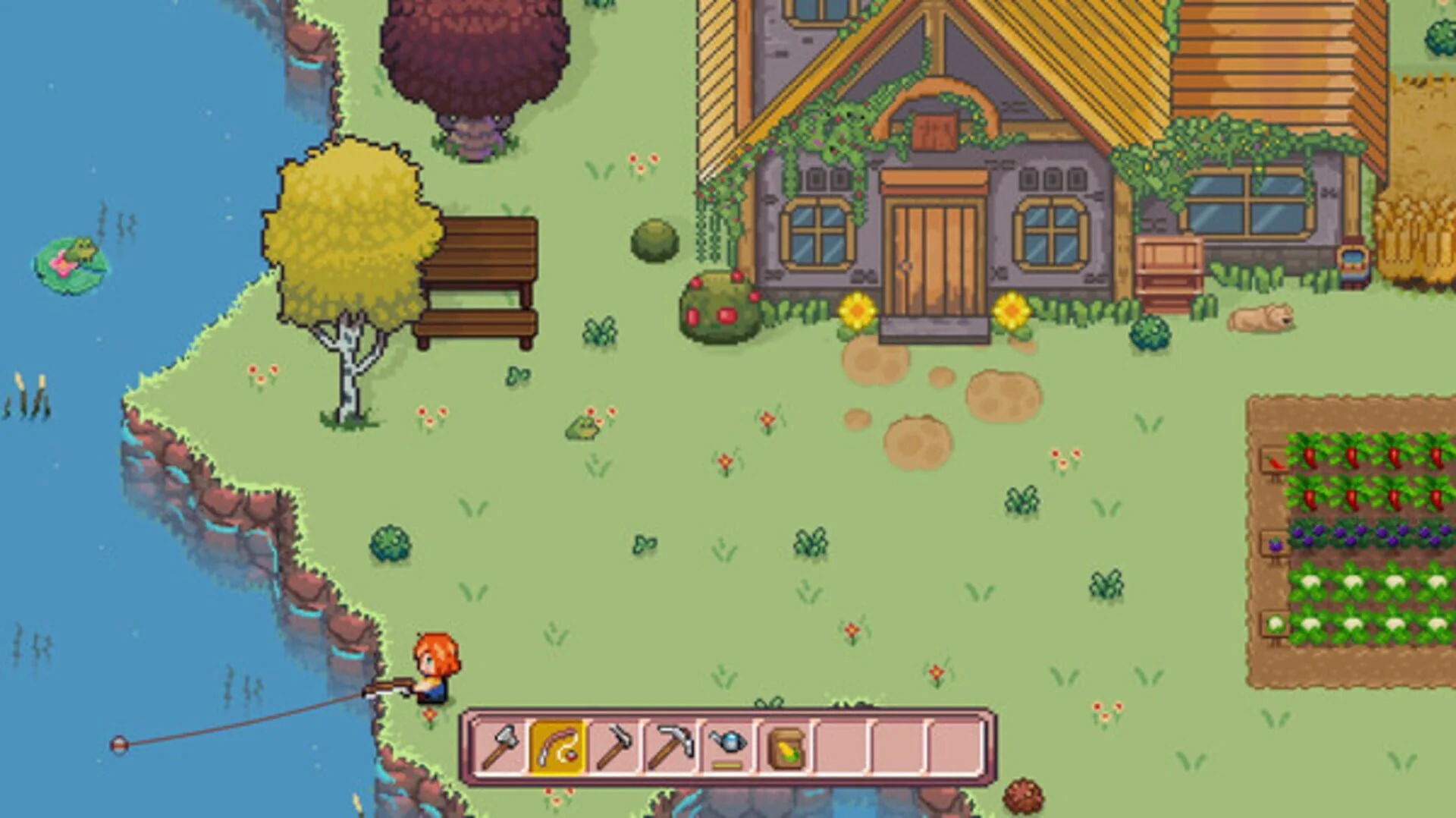Pawsome Resort, la ferme et l'artisanat