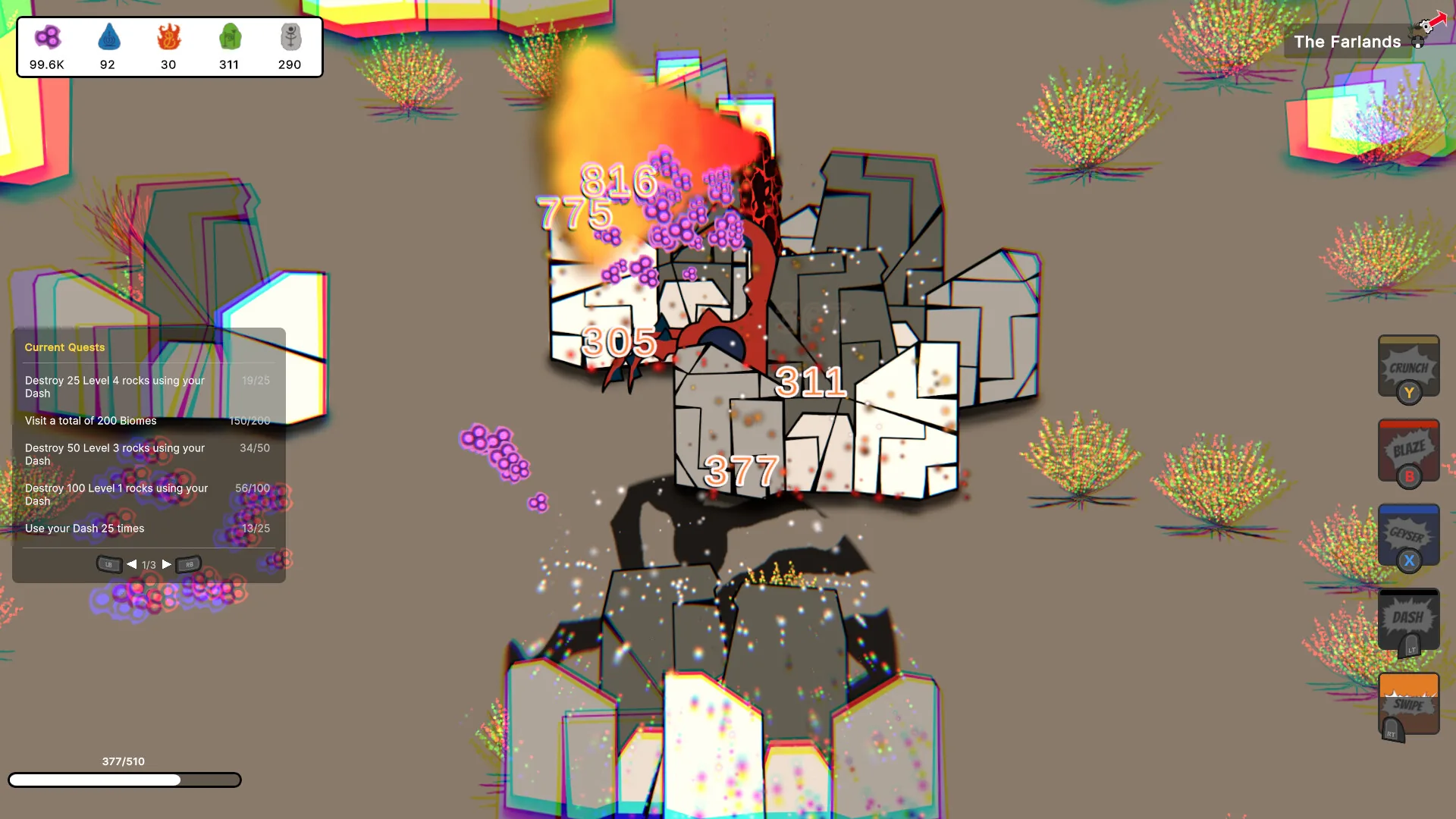 Pebble for a Queen, les vastes arbres de compétences où l'on déverse ses gains