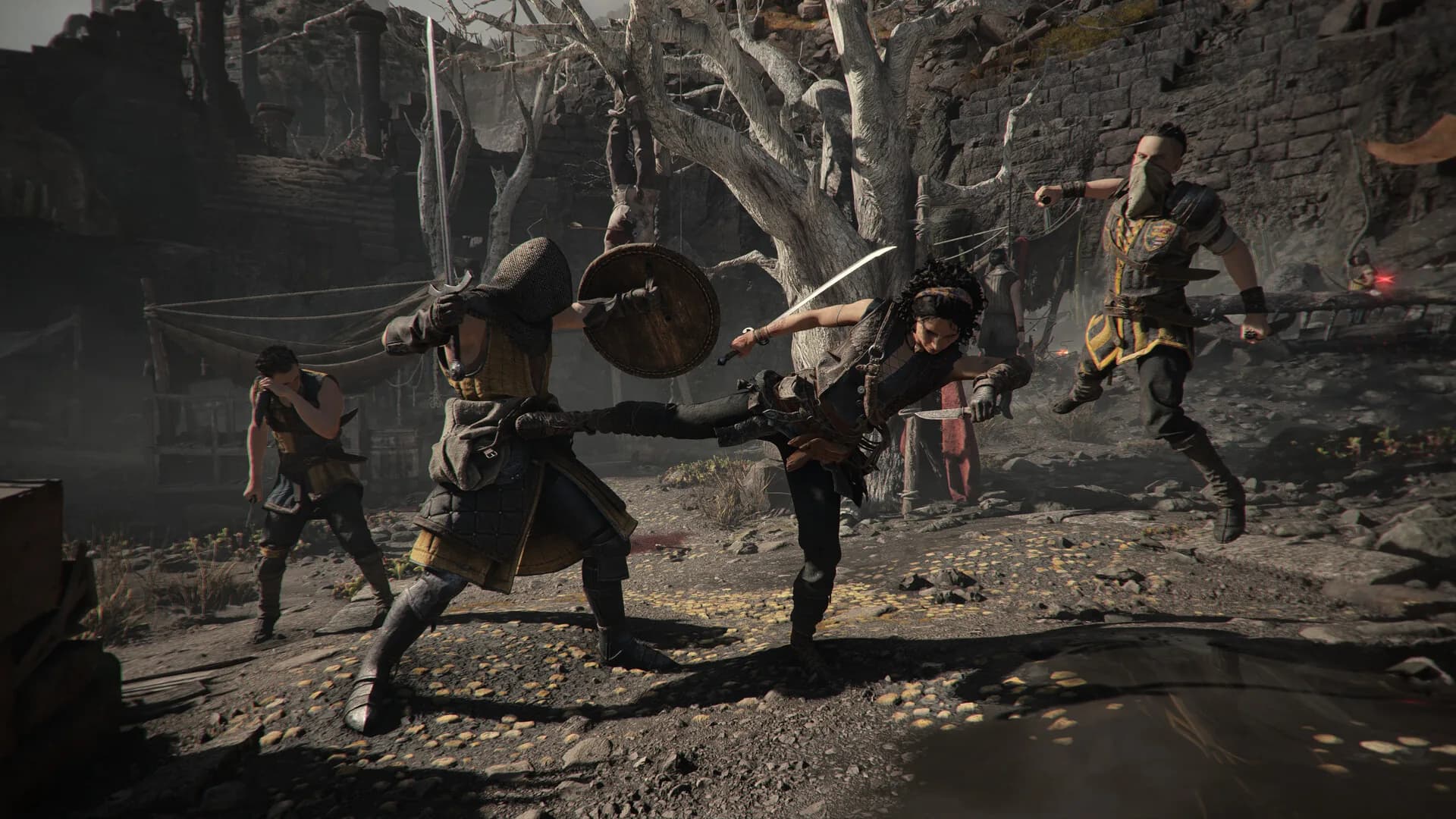 Resonance: A Plague Tale Legacy, a swordfight