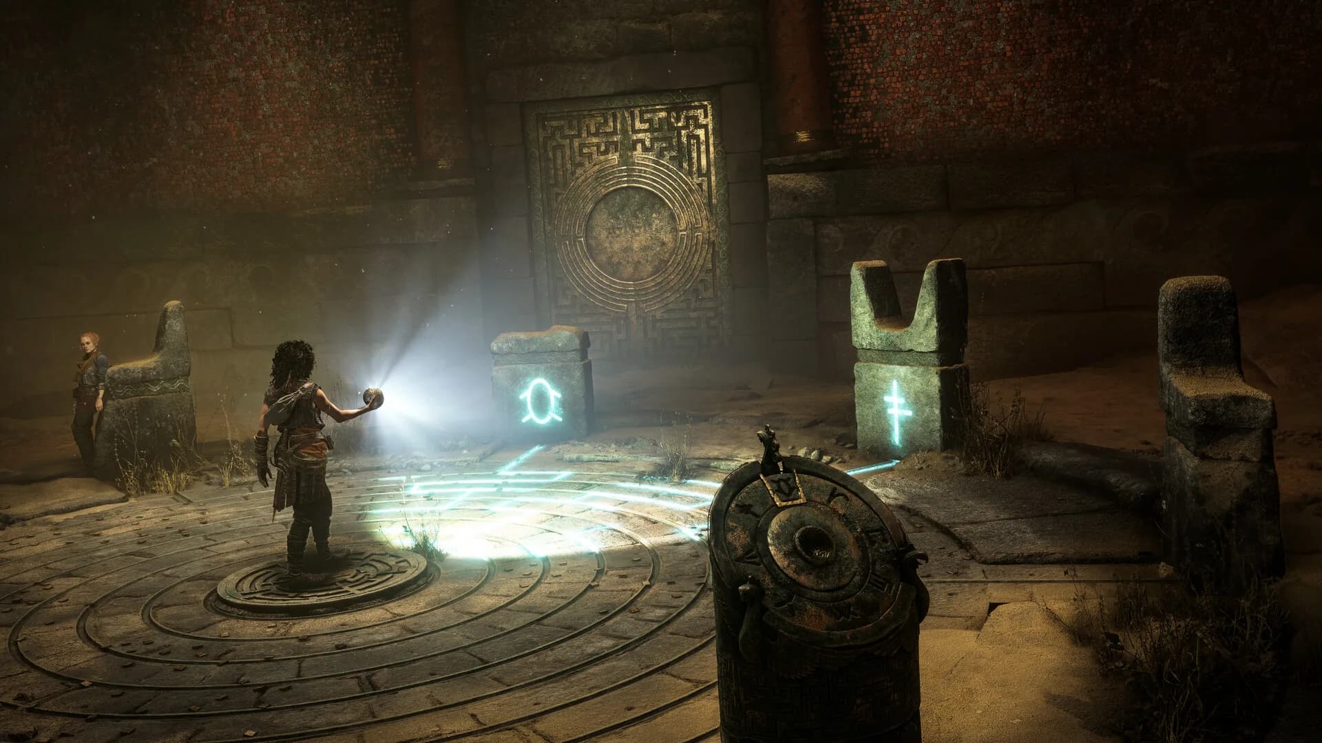 Resonance: A Plague Tale Legacy, the light puzzles