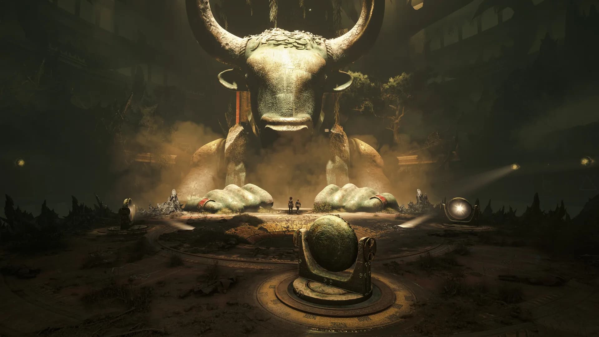 Resonance: A Plague Tale Legacy, the Minoan ruins