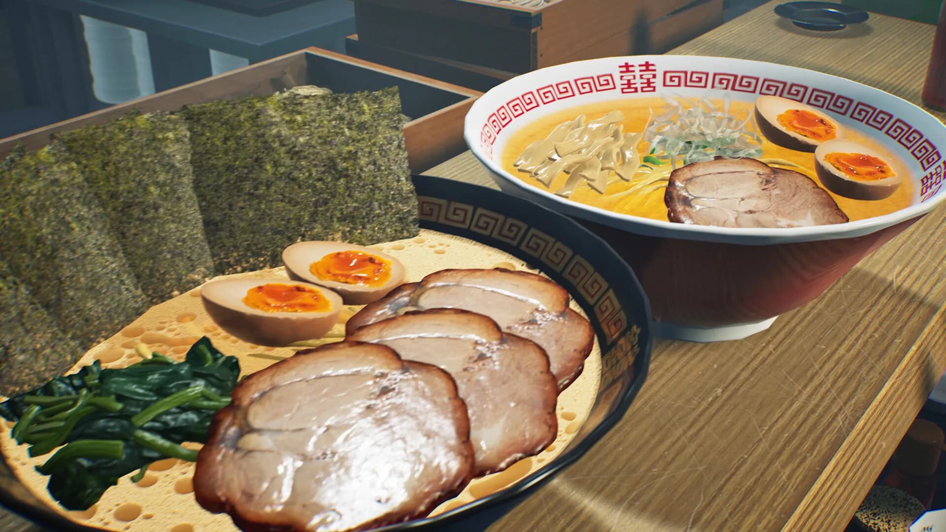 Japanese Ramen Simulator : six cuisiniers, un critique gastronomique, et des shuriken contre les voleurs
