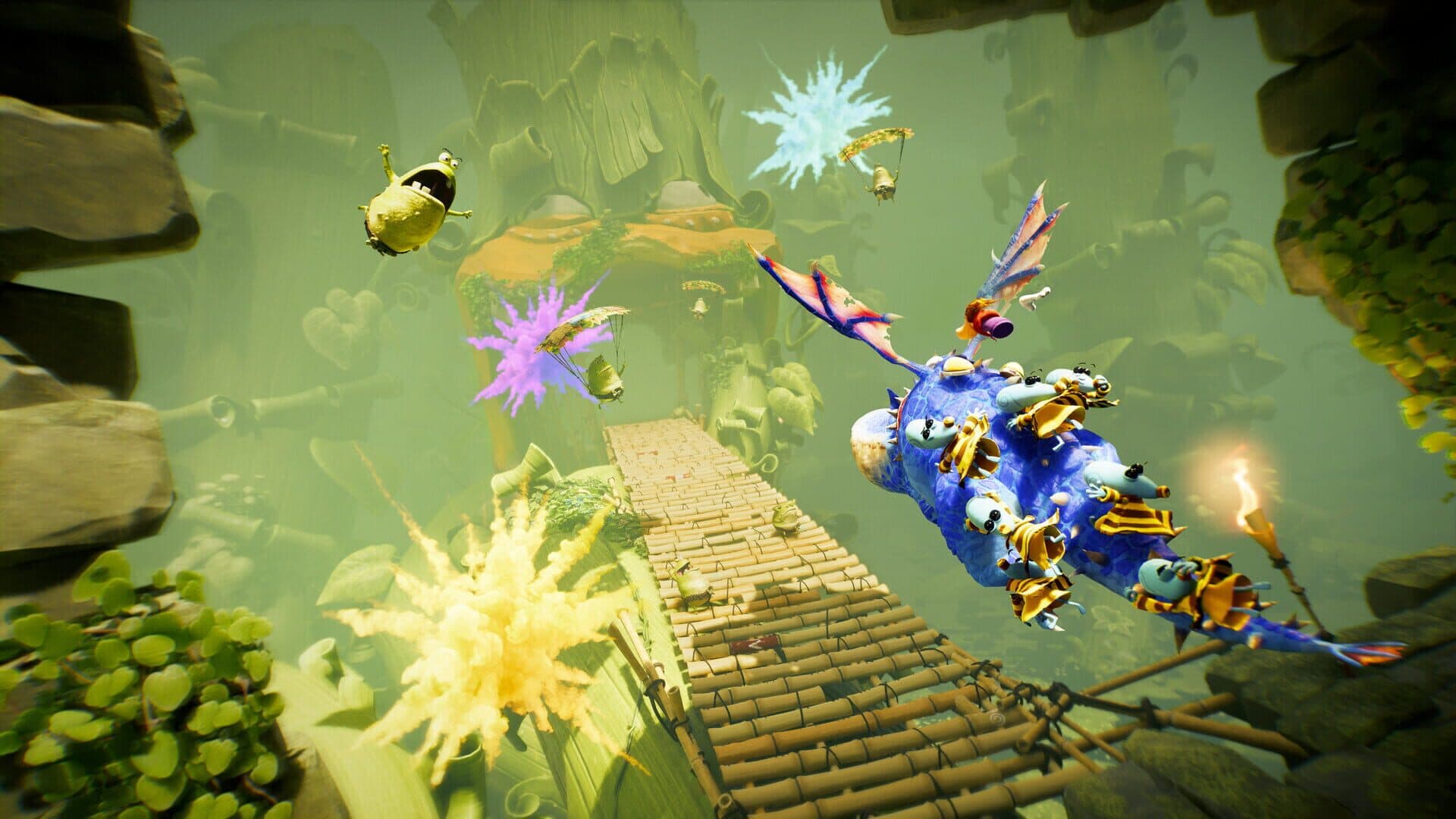 Rayman Legends Retold, a dragon-riding sequence