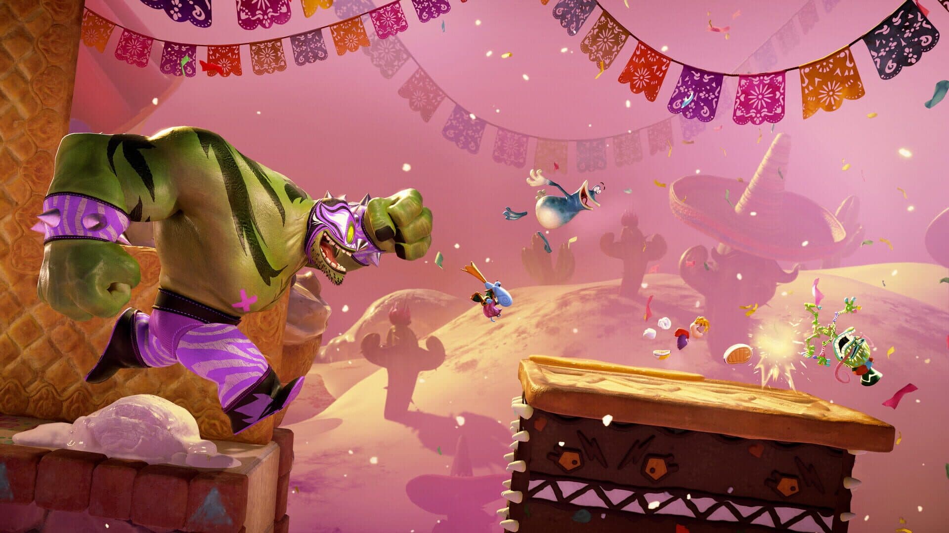 Rayman Legends Retold, the Day of the Dead vibe of the new world
