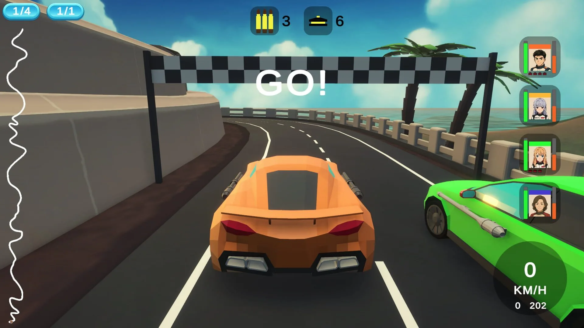 RD Racing : le successeur spirituel de Death Rally est un arcade combat racer indé à neuf euros