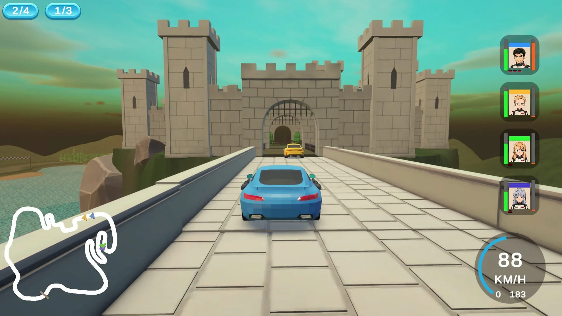 RD Racing, circuit château