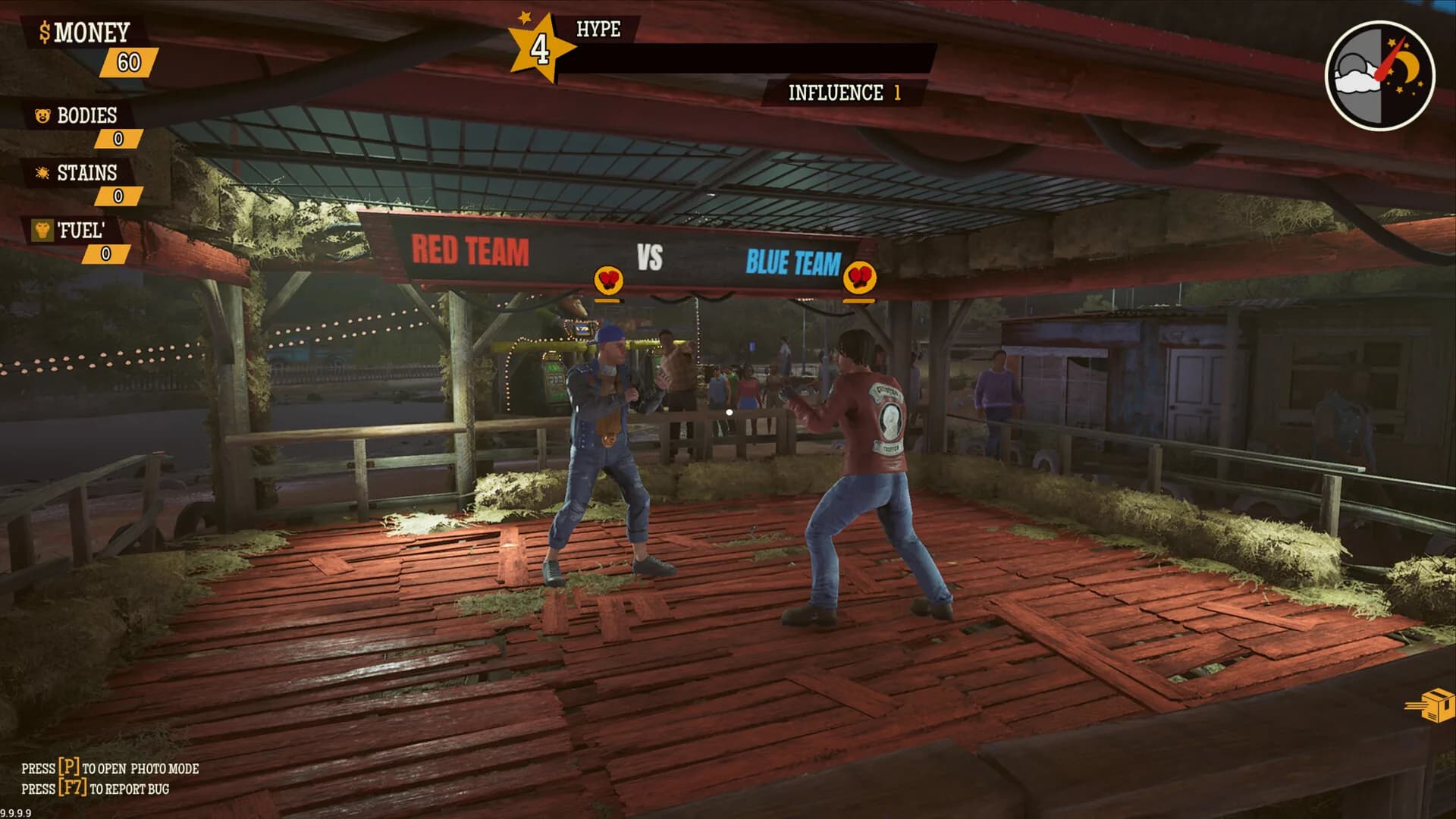 Roadhouse Simulator, the attractions