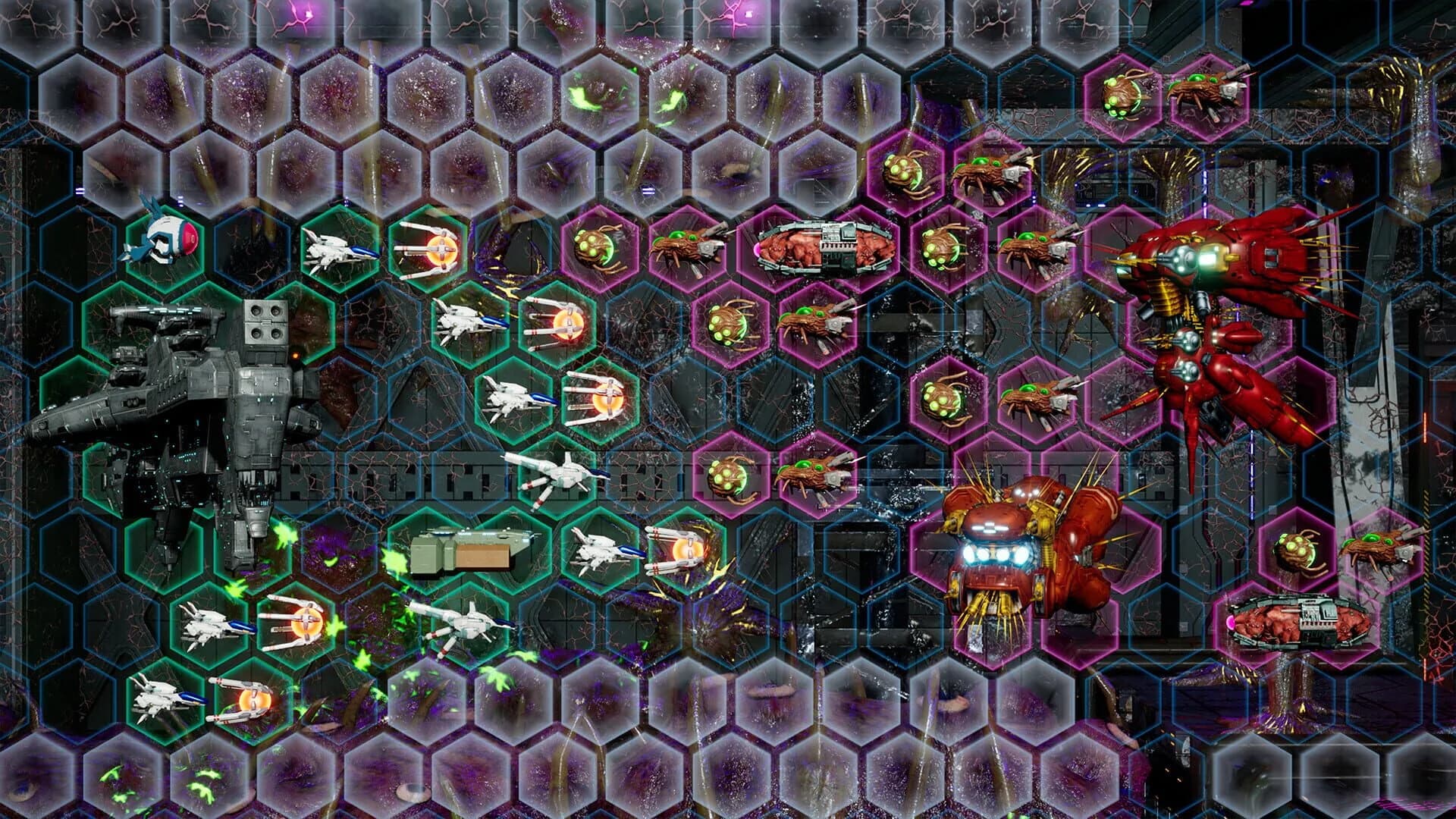 R-Type Tactics I•II Cosmos, la variété des unités