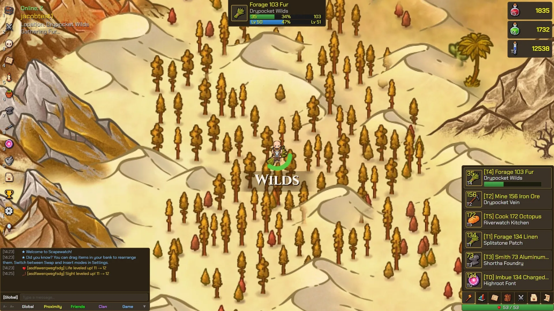 Scapewatch, une zone d exploration du monde