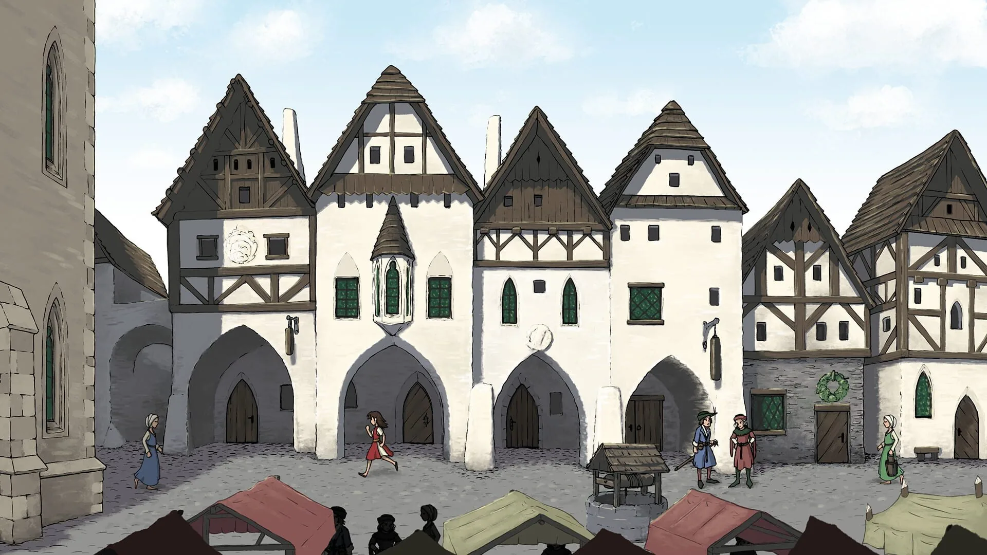 Scarlet Deer Inn, the contemplative exploration of frame-worthy settings