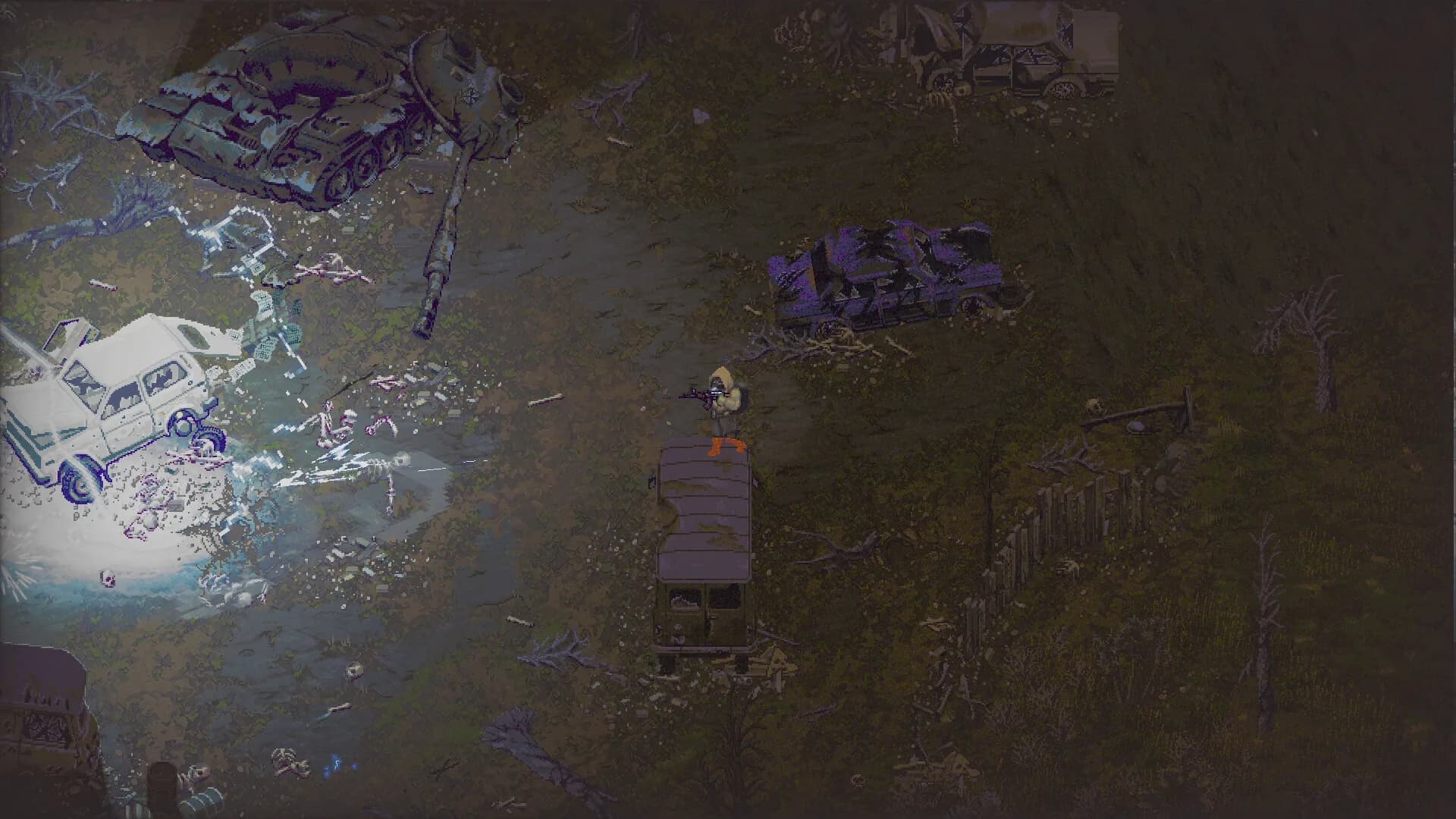Scavland: the pixel art is not there to look pretty, it is there to hide what will kill you