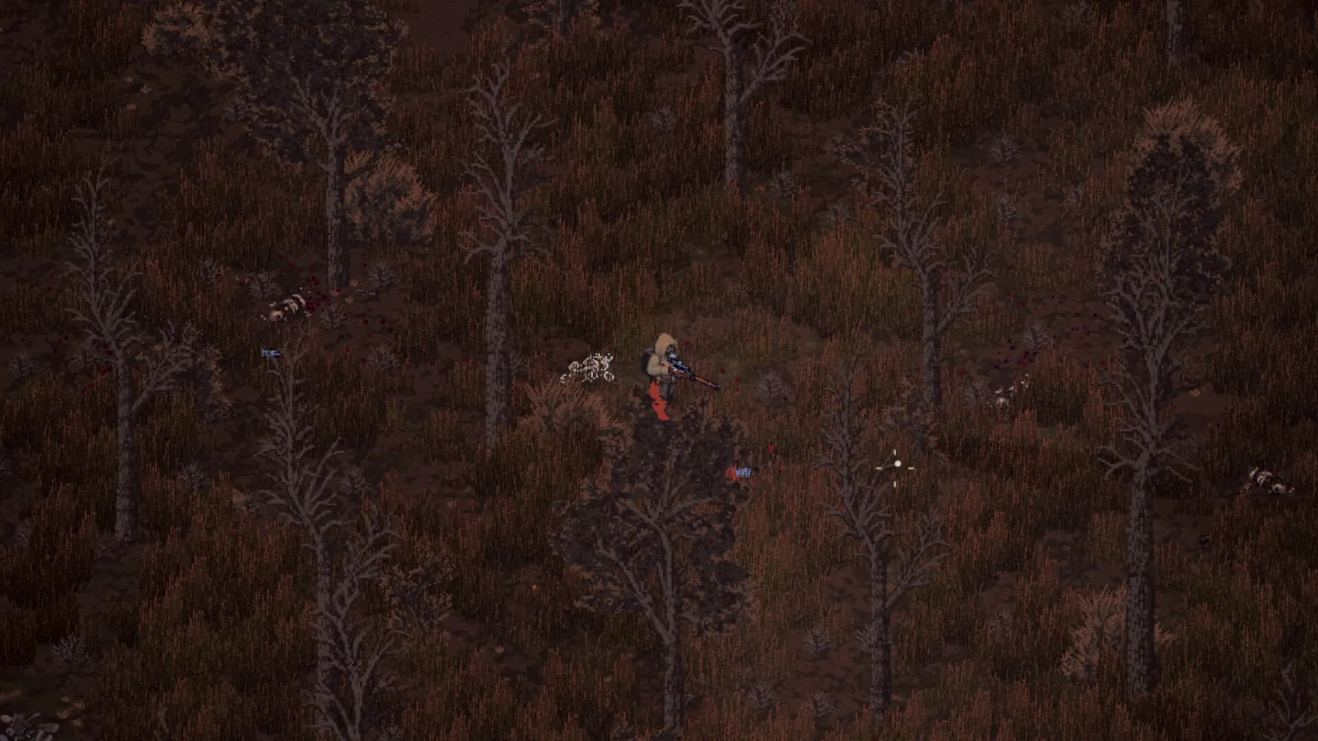 Scavland, descending into a bunker
