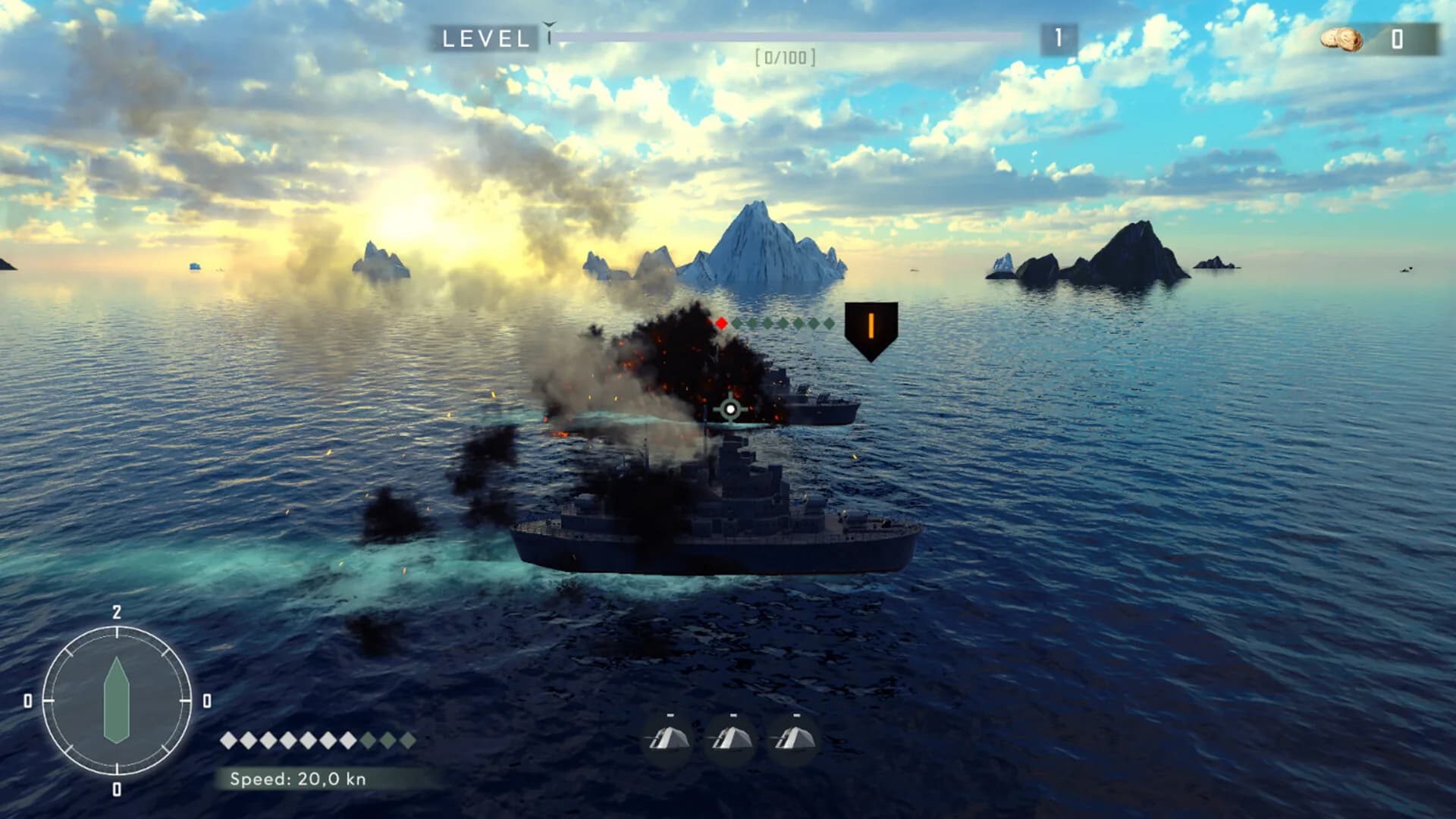 Sea War Naval Supremacy, exploring the ocean and its sectors