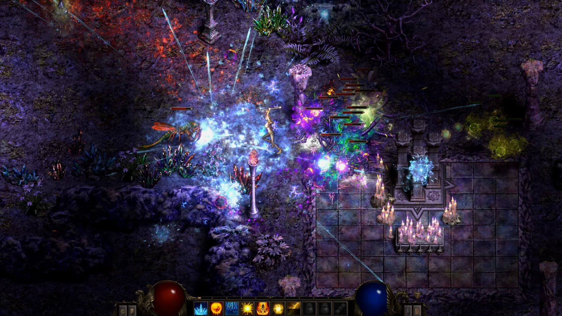 Shadow Dungeon: skill points are unlimited, and that single decision reshapes the entire game