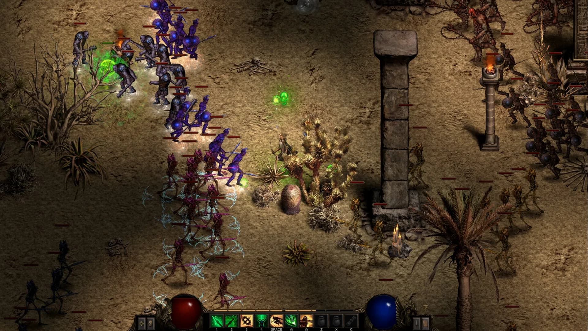 Shadow Dungeon, equipment and the talent tree