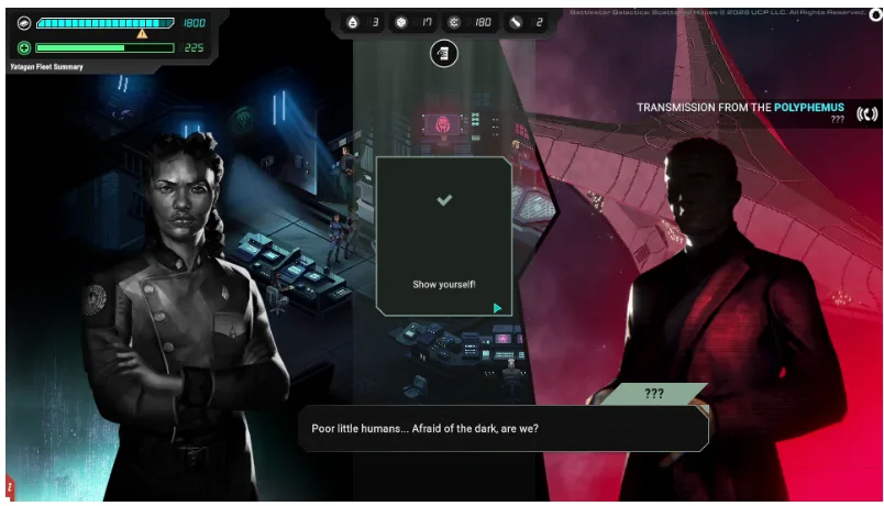 Battlestar Galactica: Scattered Hopes, Viper combat