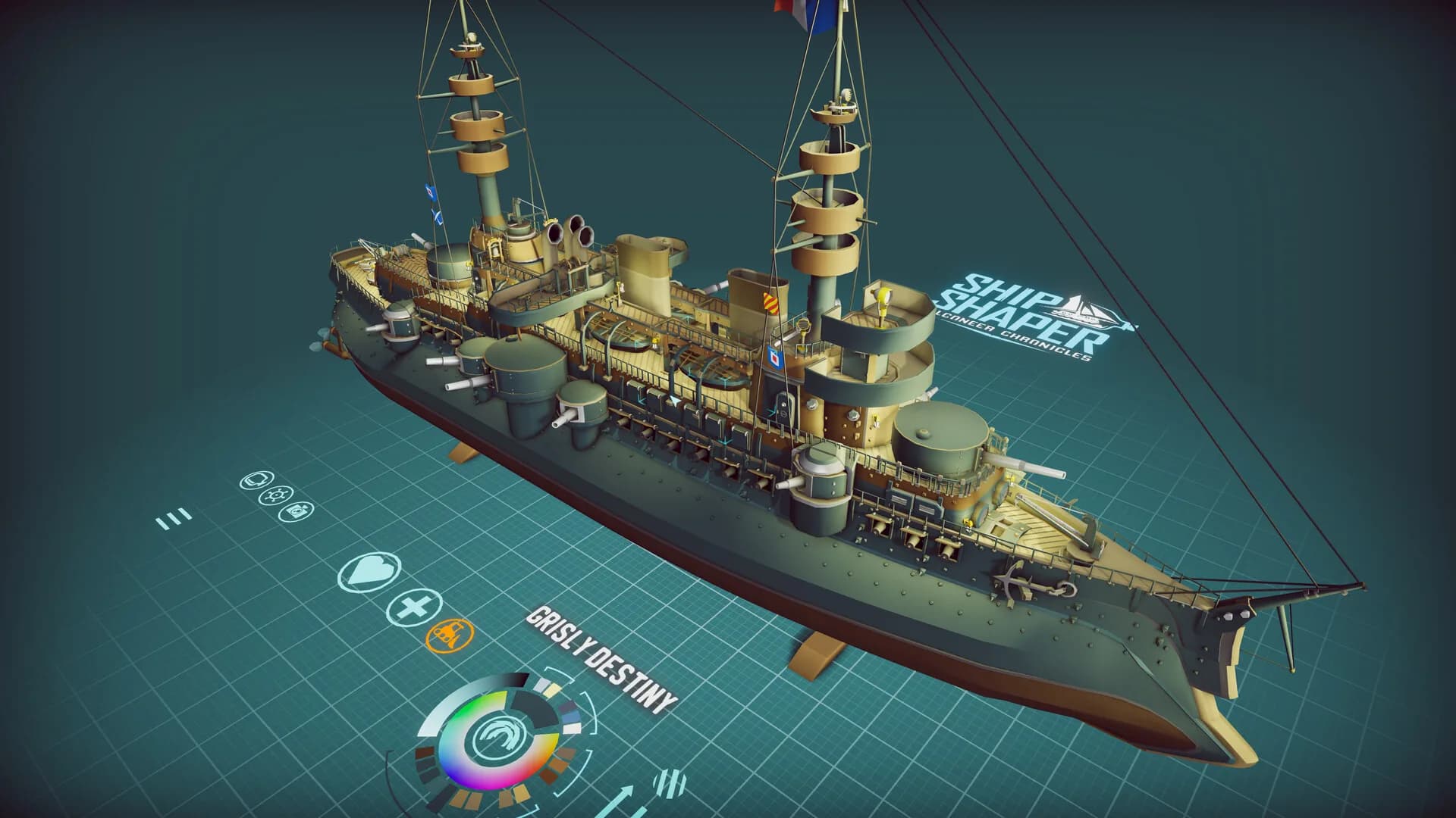 ShipShaper, a finished tall ship