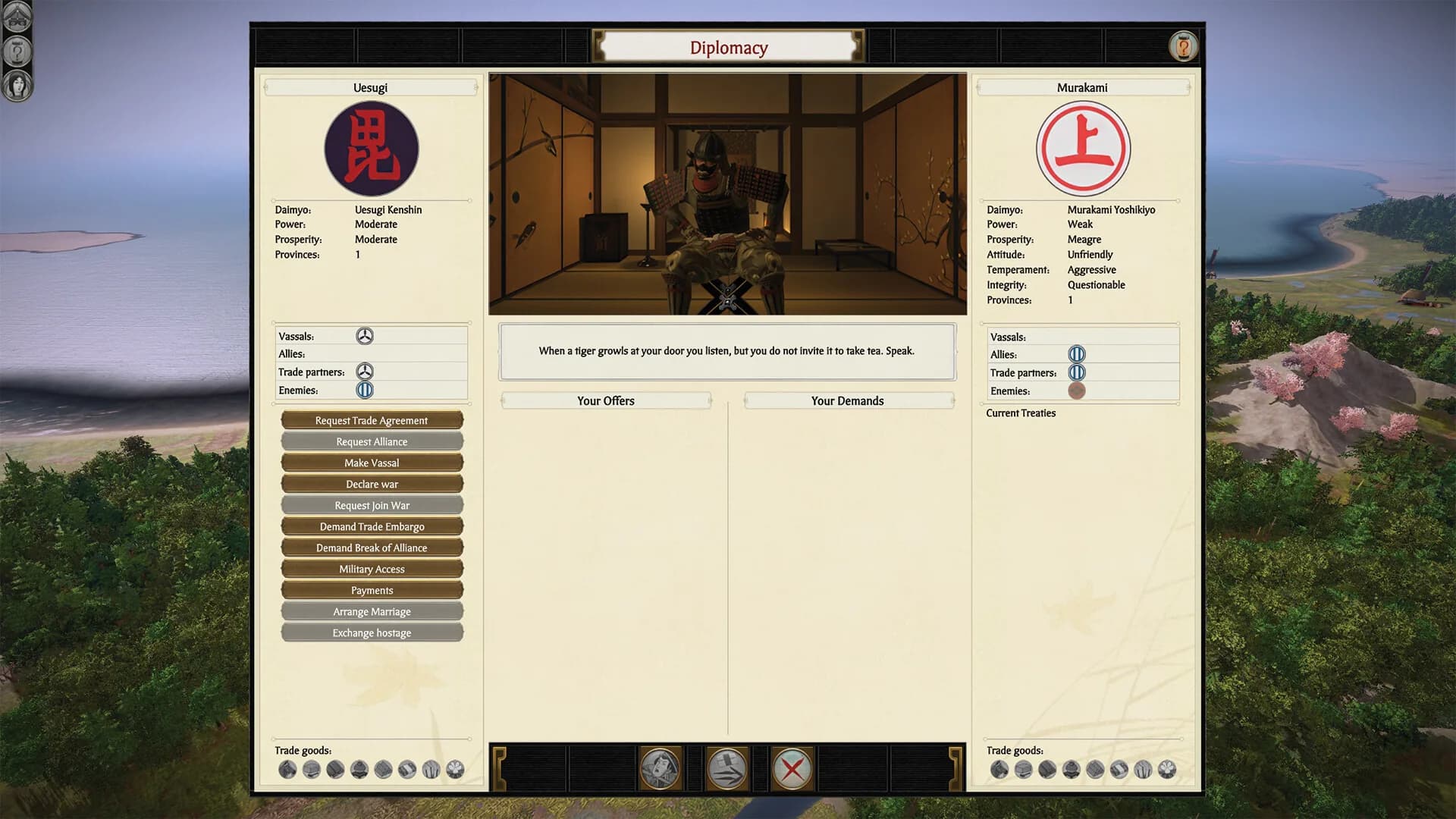 Total War: SHOGUN 2, a siege