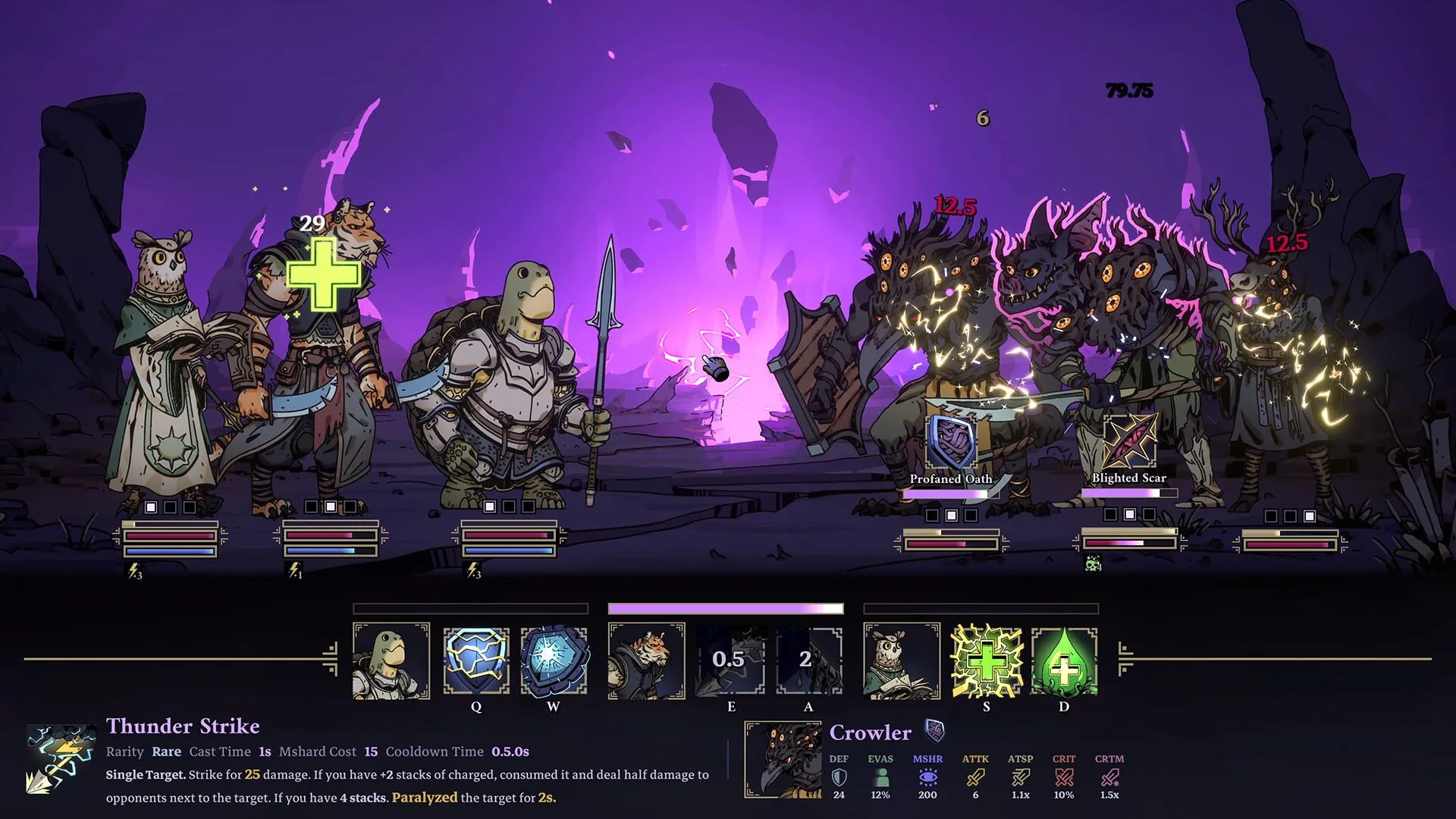 Skills & Raids veut hériter de Darkest Dungeon, mais il est en réalité tout autre chose, et c'est peut-être mieux