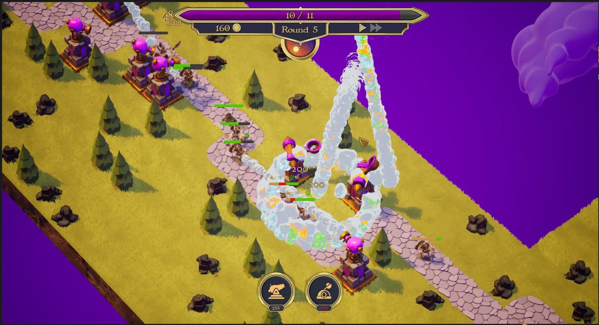 Skyward Bastion est un tower defense roguelite sur des îles célestes prometteur, mais encore un chantier en accès anticipé