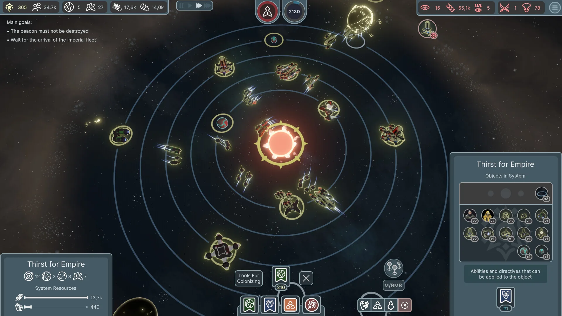 Solar Wave: strip the micromanagement out of a space strategy game, and do you remove the chore or the game?