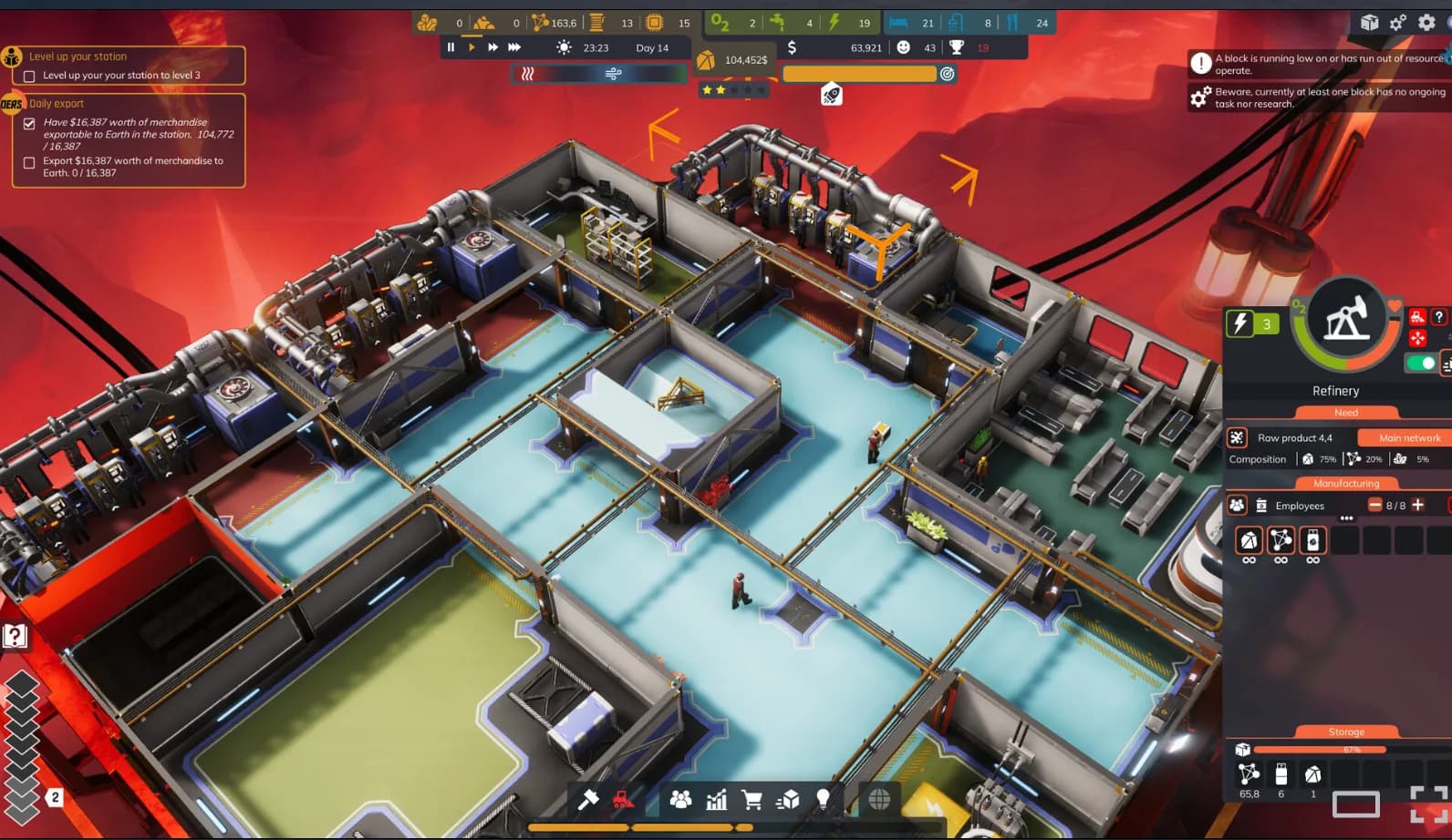 Space Drilling Station
