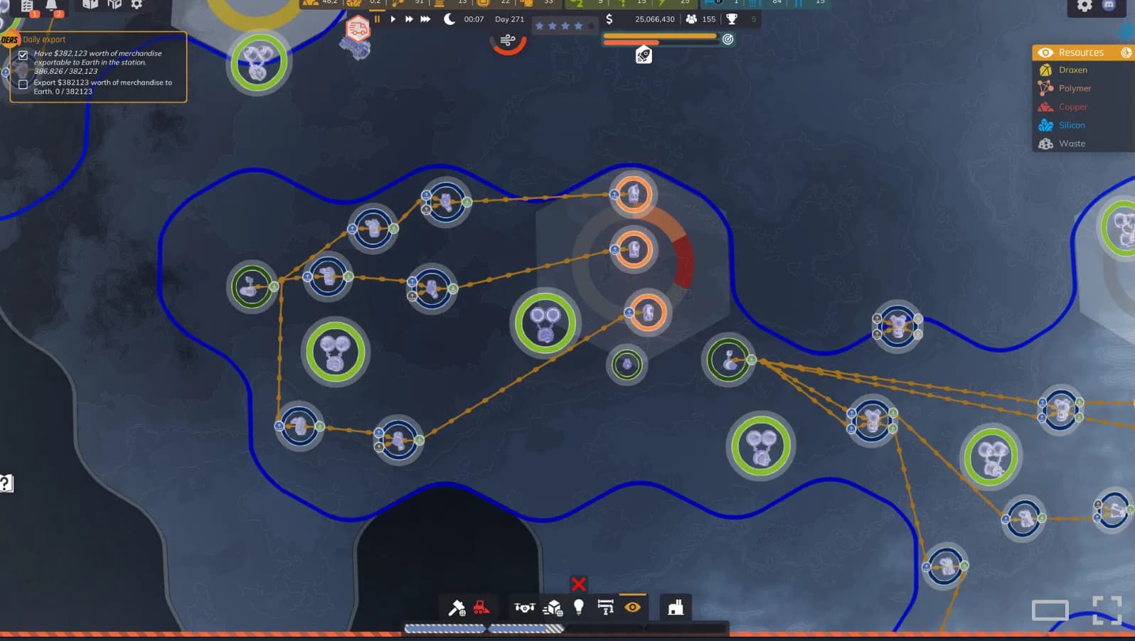 Space Drilling Station