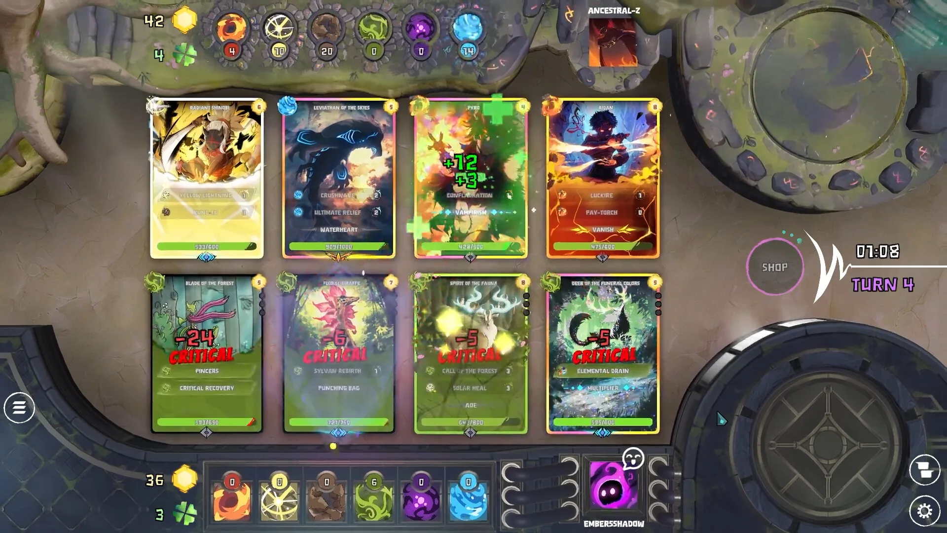 SPAM: a free card game where you upgrade your hand mid-match