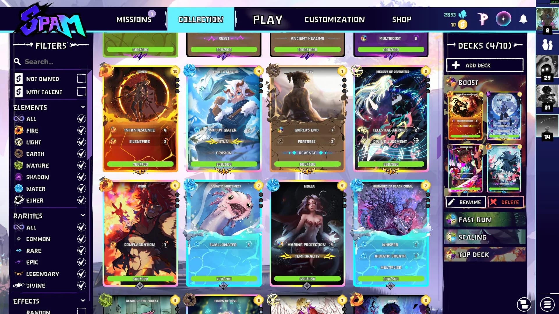 SPAM, the ranked ladder