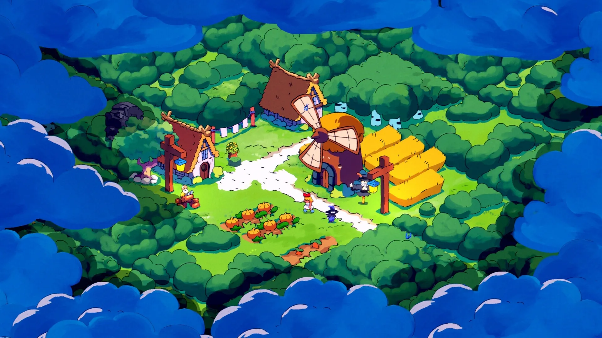 Spiritstead, le city builder cosy et sa direction artistique inspiree de Miyazaki