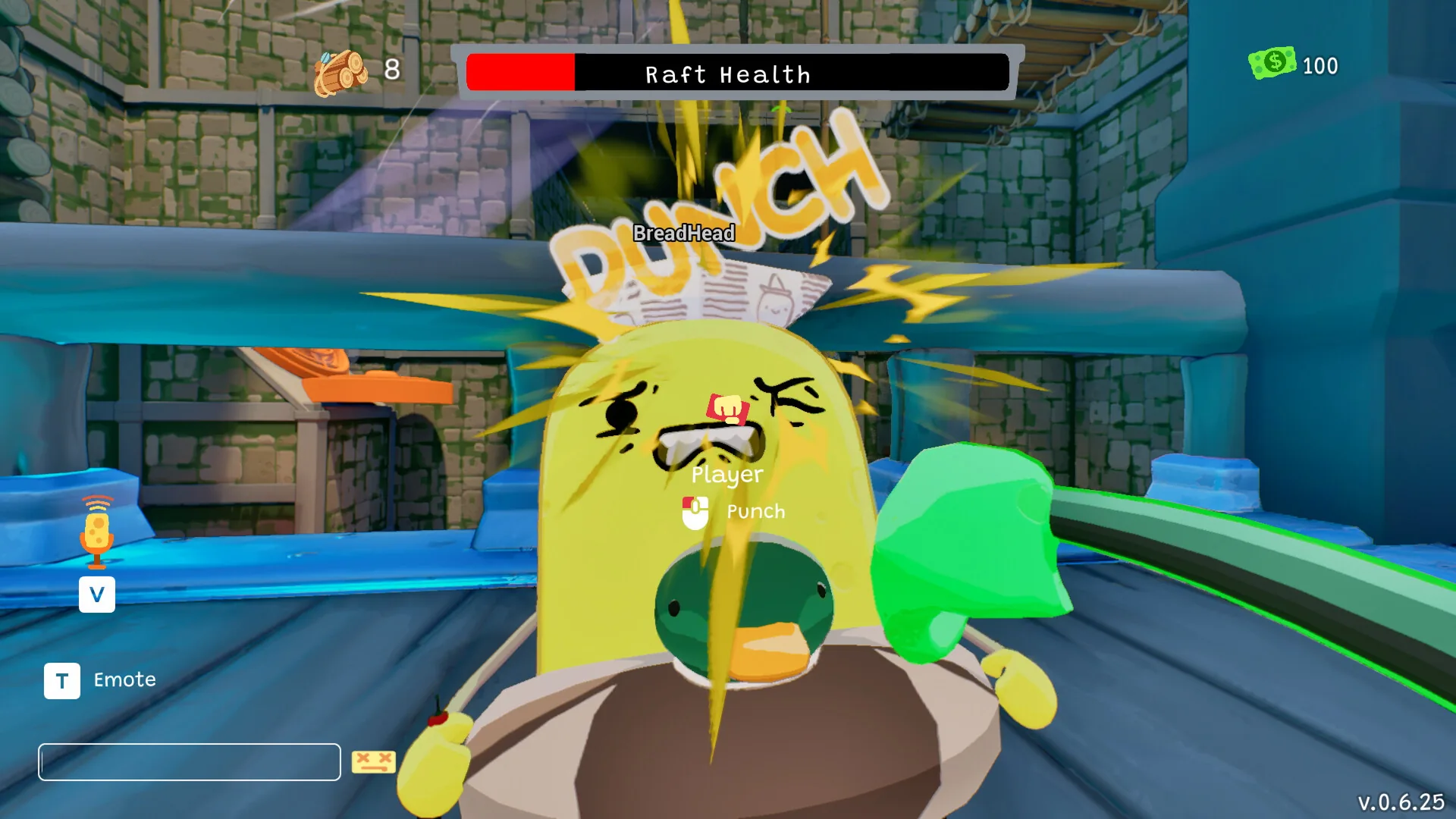 Sponge Break, la physique du radeau qui chavire au moindre faux pas