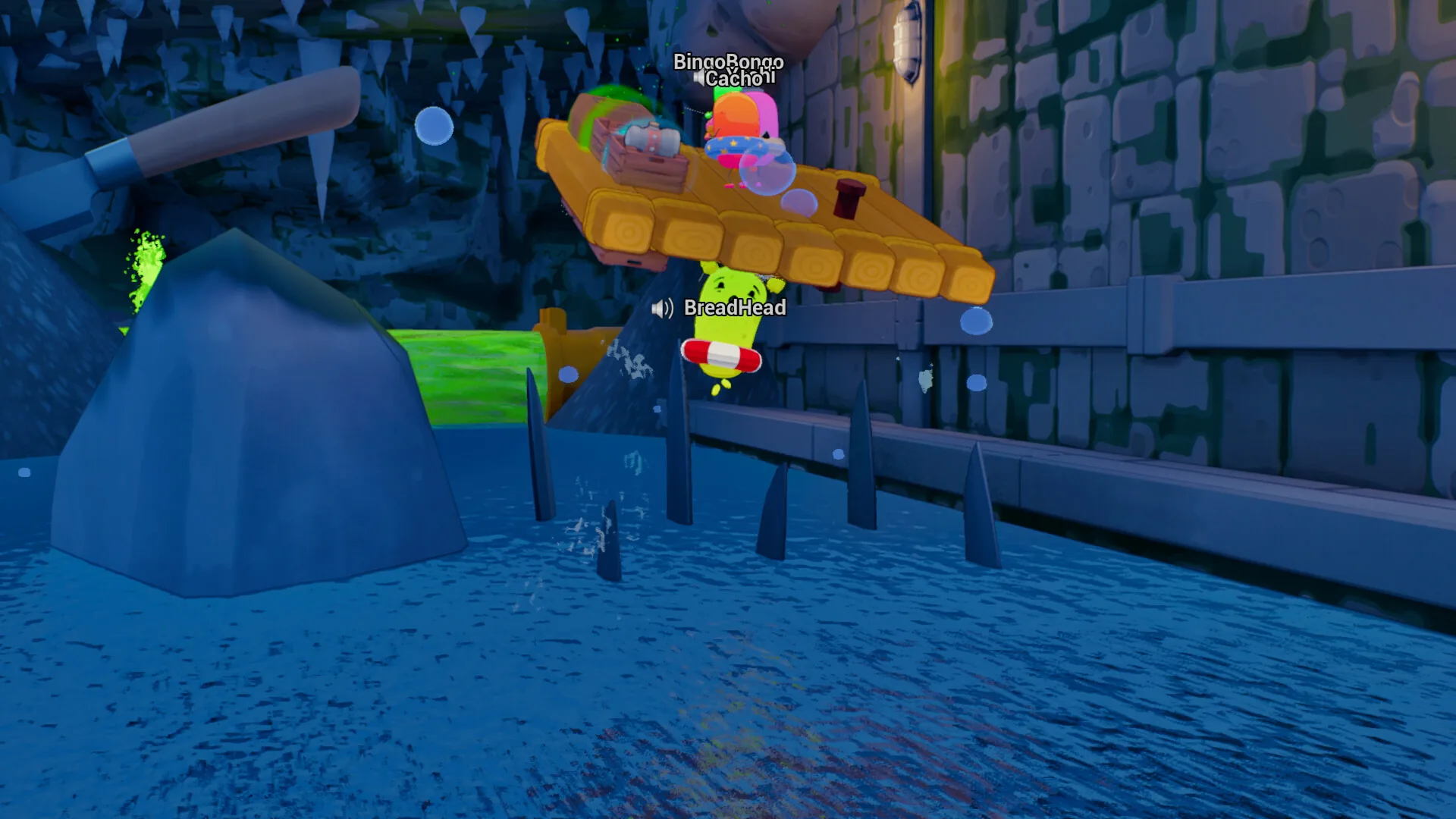 Sponge Break, le chaos coopératif d'une descente de rivière entre amis