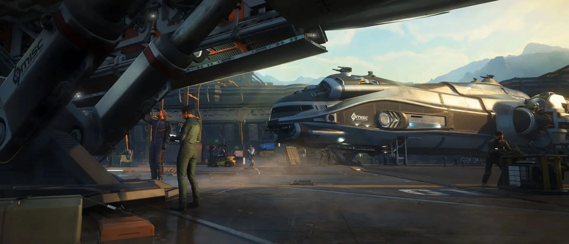 Star Citizen, city and station