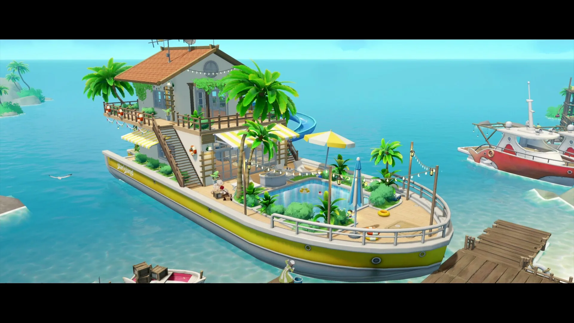 Starsand Island, island life and its residents