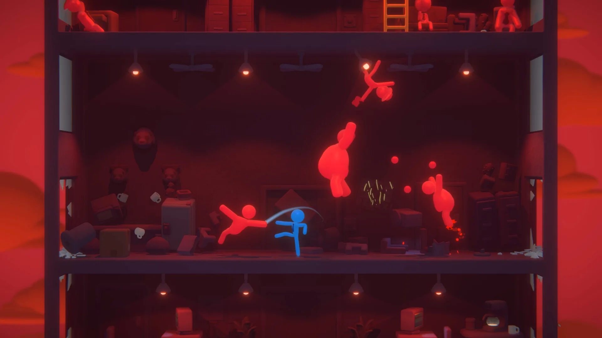 Stick It to the Stickman, le sommet de la tour