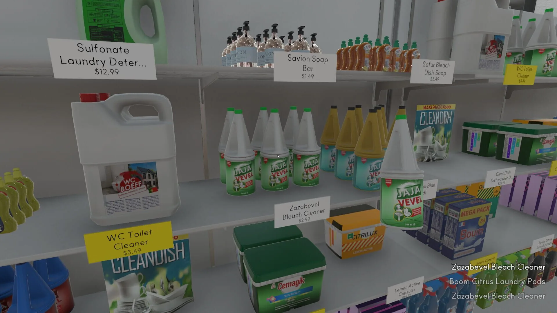 Supermarket Chaos prend le seul moment satisfaisant des sims de magasin et le vend tout seul