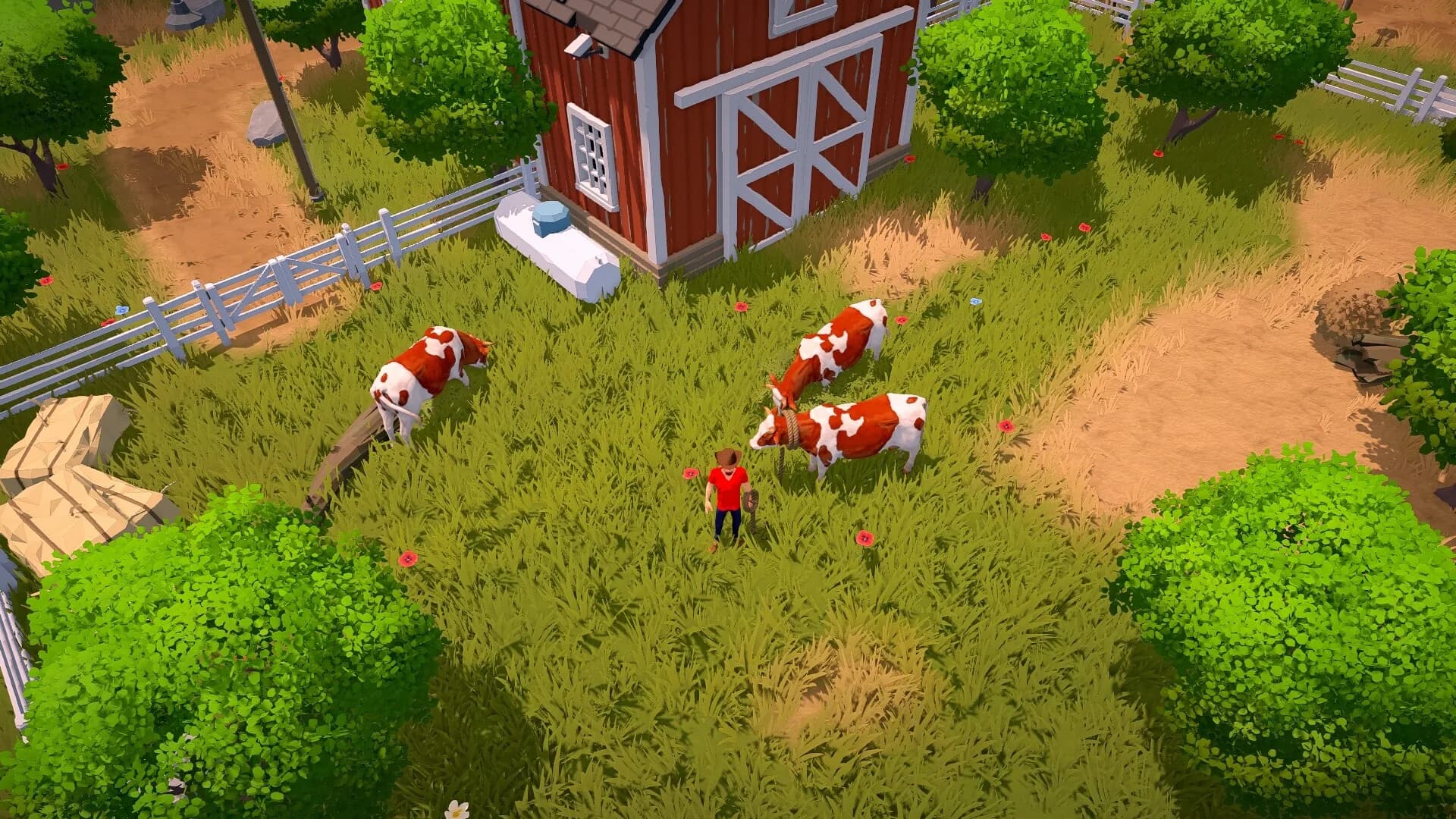 The Ranchers, animals, crops and building your ranch