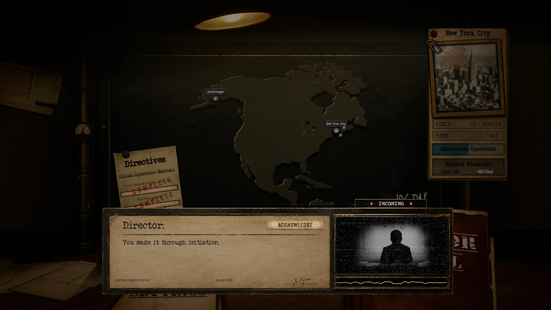 The Syndicate Classified Operations, les crises et la gestion de la Chaleur