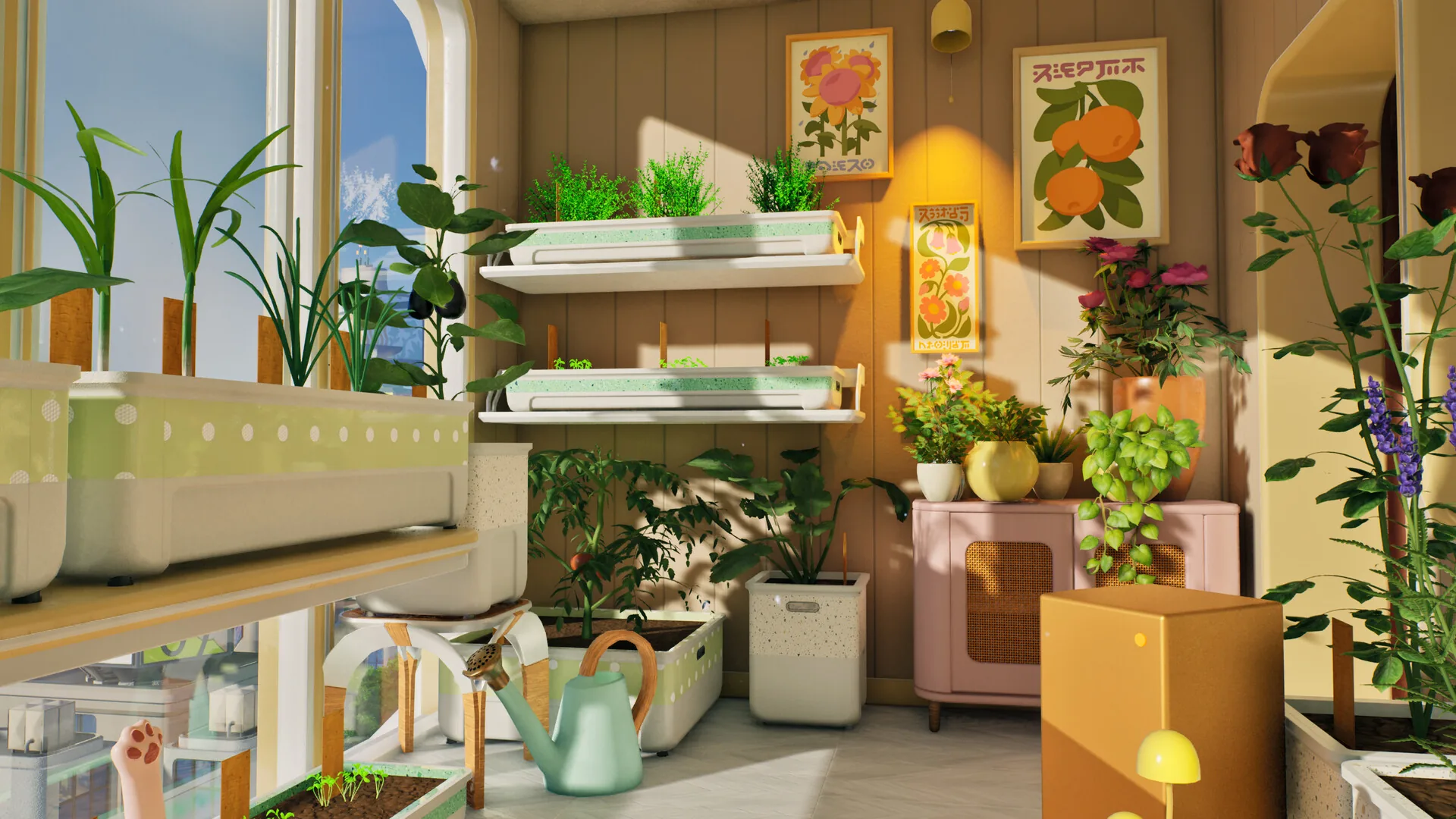Tiny Eden, l appartement transforme en jardin