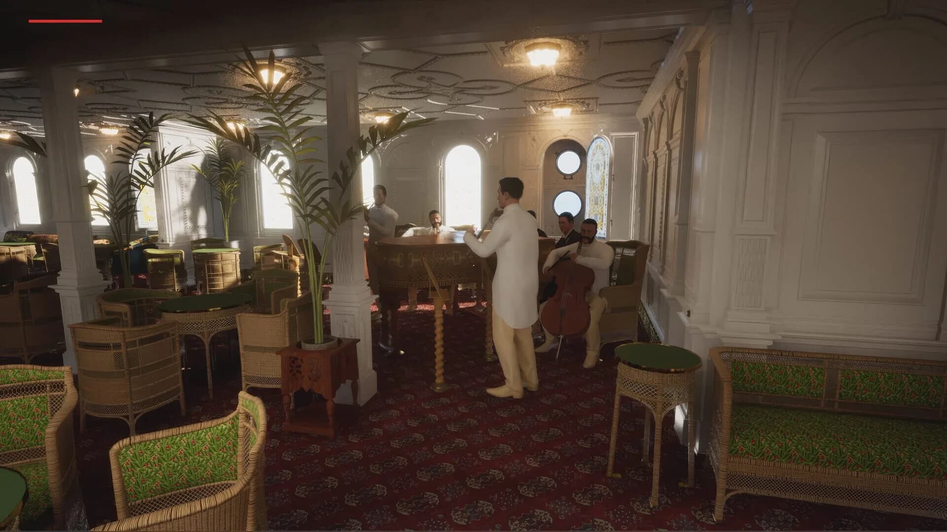 Titanic Escape Simulator, the sinking and the tilting decks