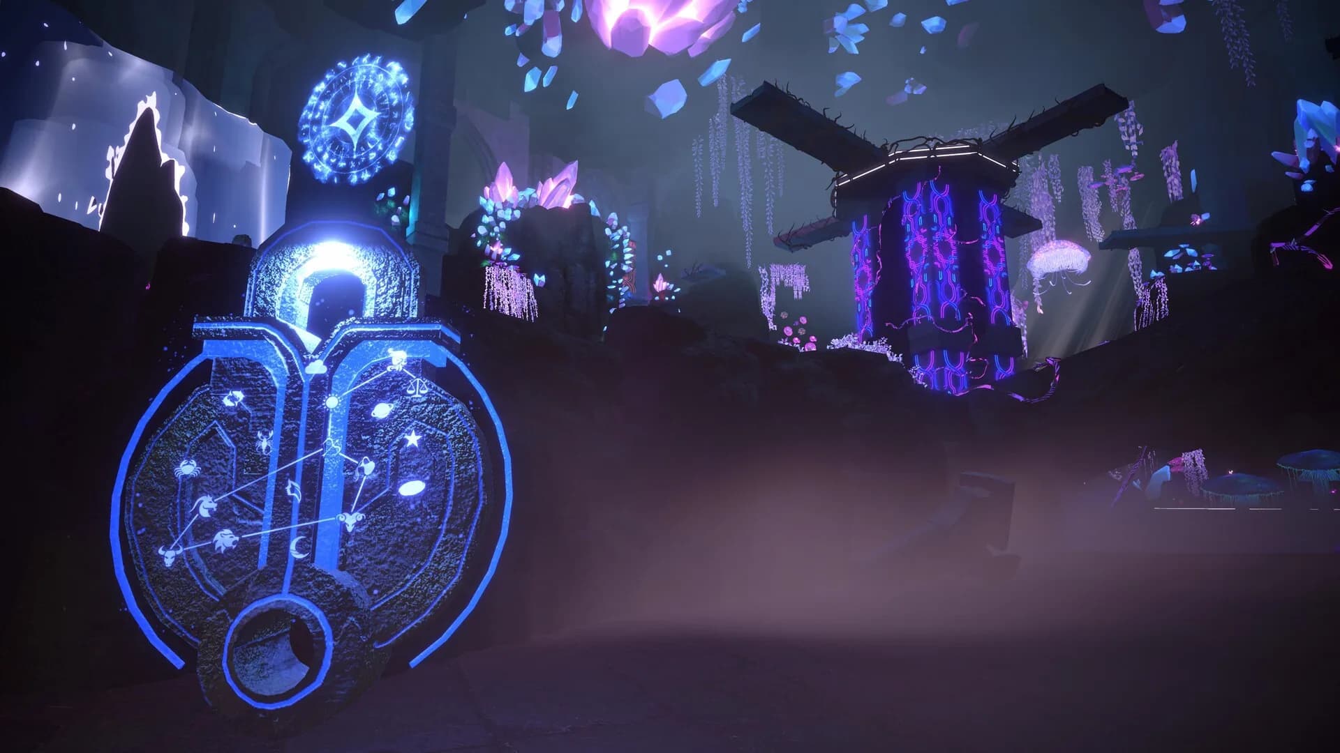 Together in Forgotten Lands, les enigmes de lumiere et les biomes