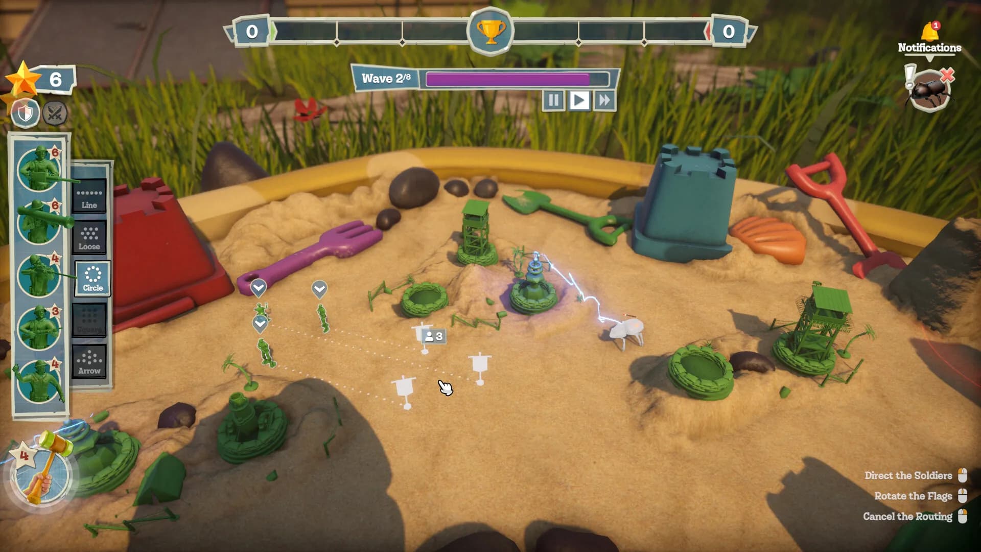 Toy Shire, the creative mode