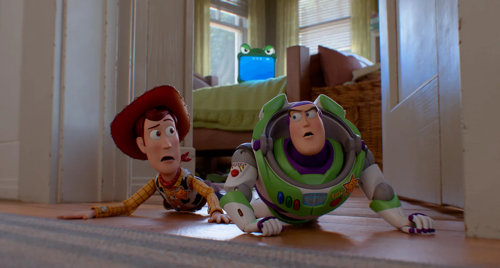 Woody et Buzz a l'aventure dans Toy Story 5