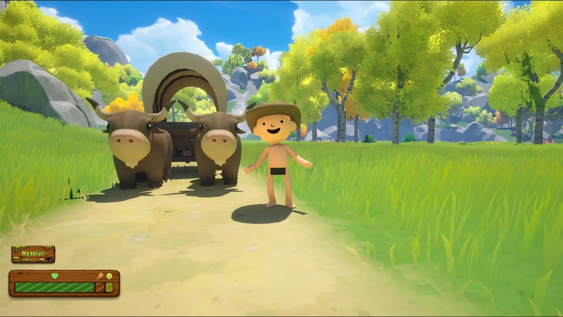 Trail & Error, le chariot dans une situation délicate