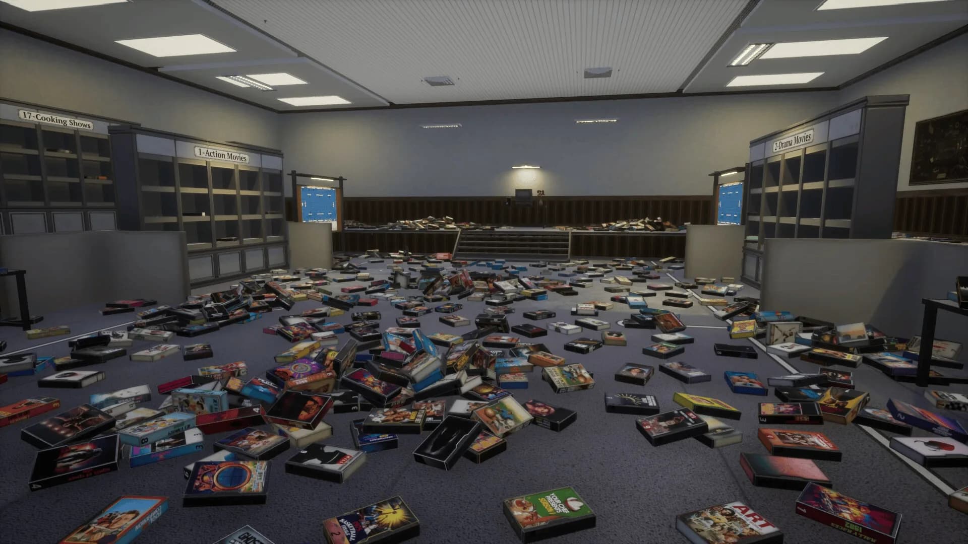 TV Archive Tidy Up Together, the online competitive mode