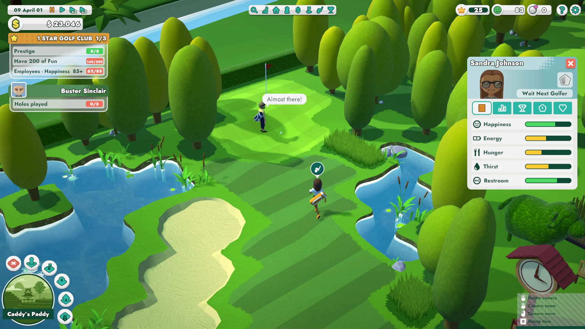 Under Par Golf Architect, management
