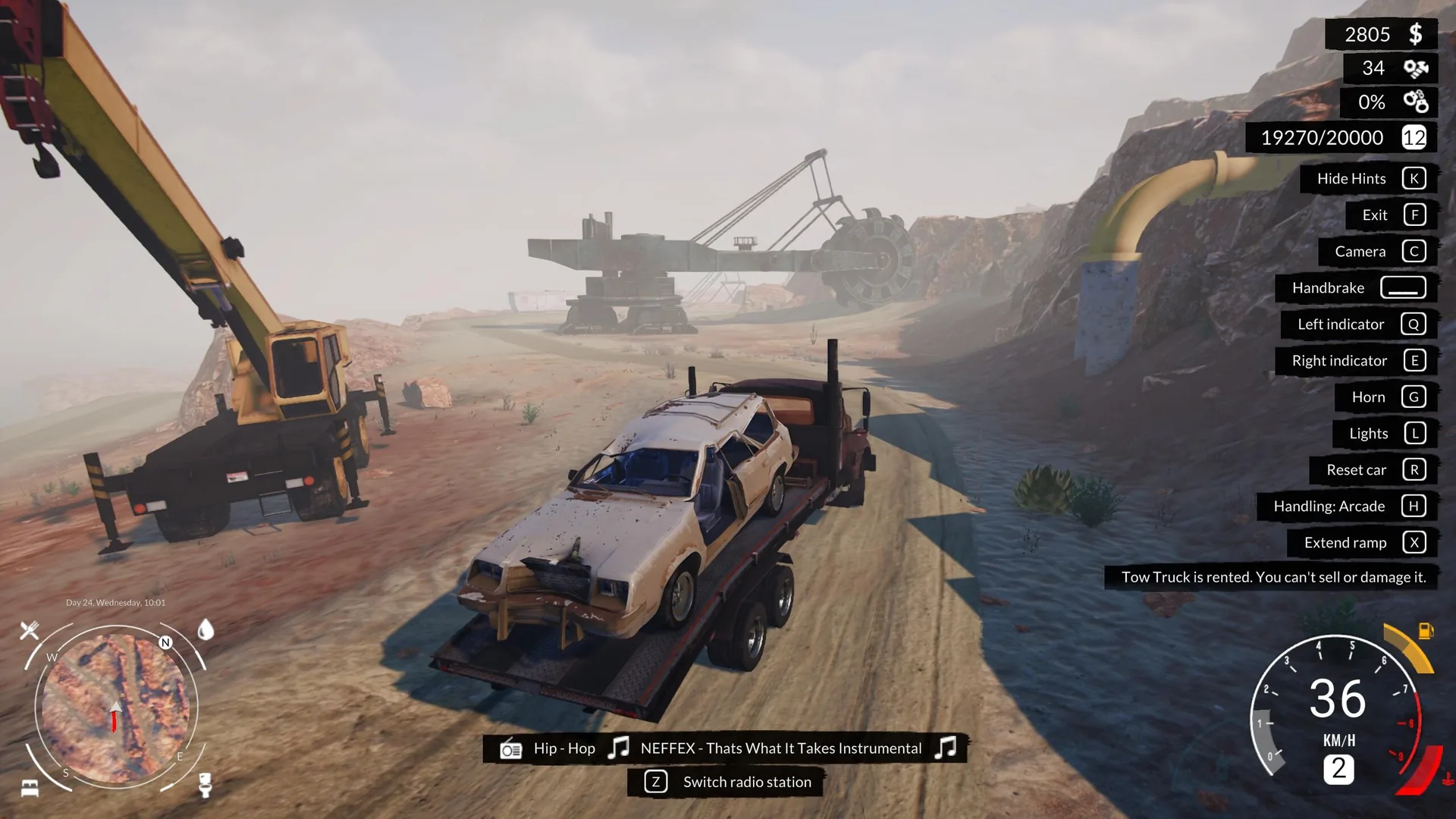 Used Cars Simulator, la ville