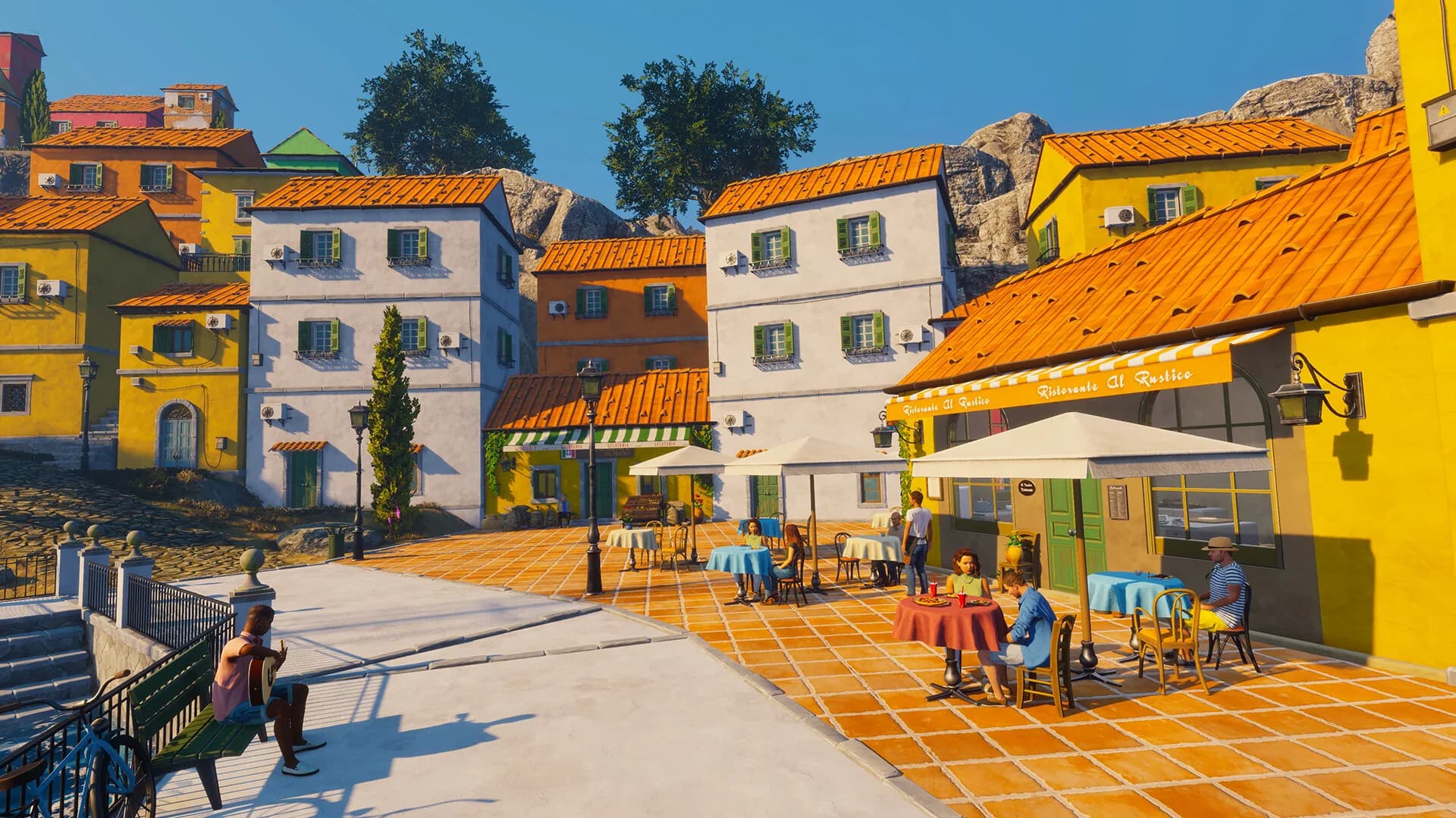 Vacation Cafe Simulator, l amenagement et le service en salle